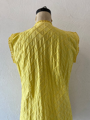 embroidery cotton vest