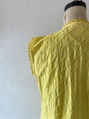 embroidery cotton vest