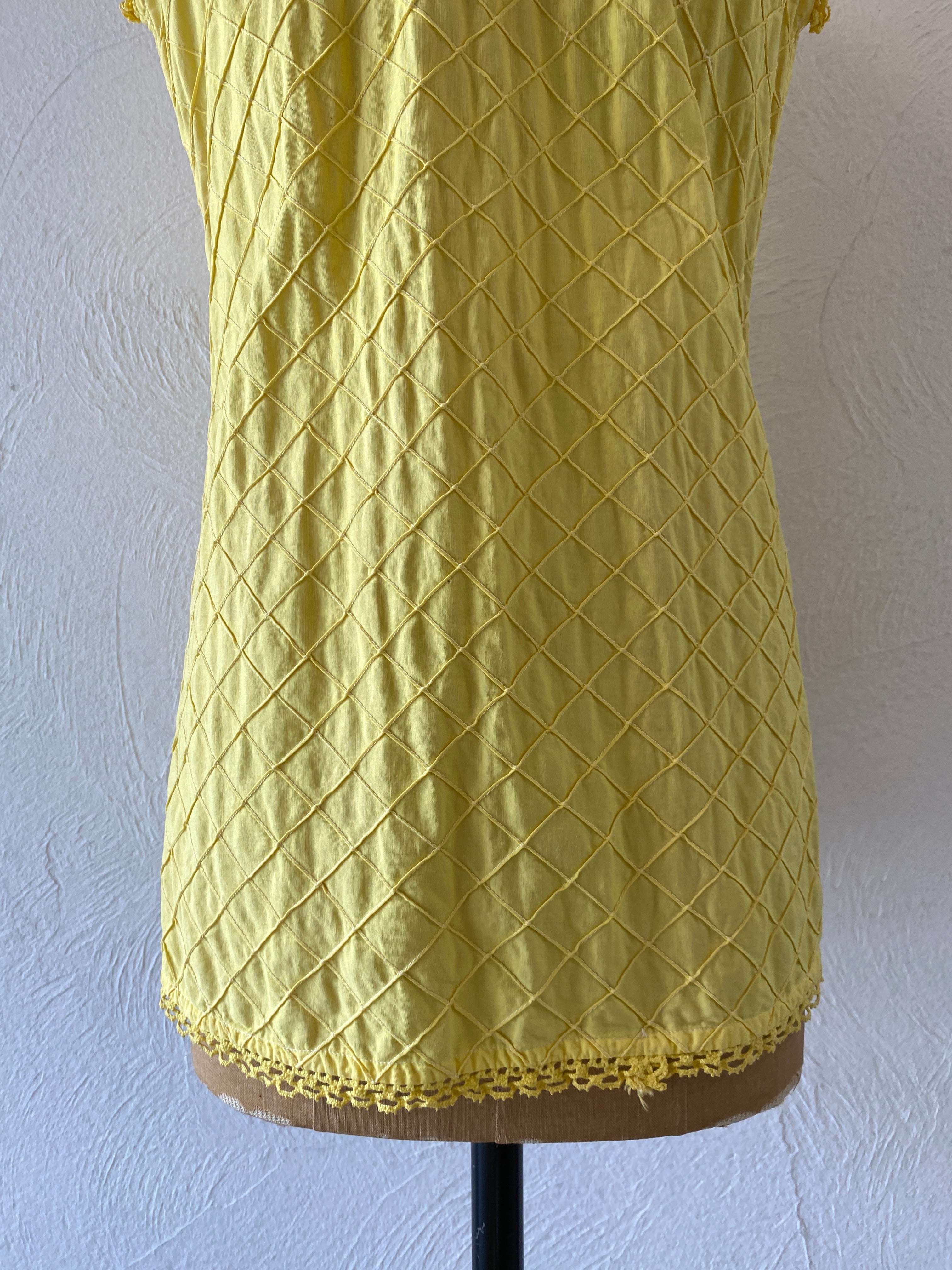 embroidery cotton vest