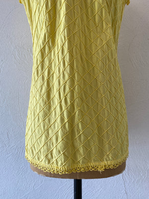 embroidery cotton vest