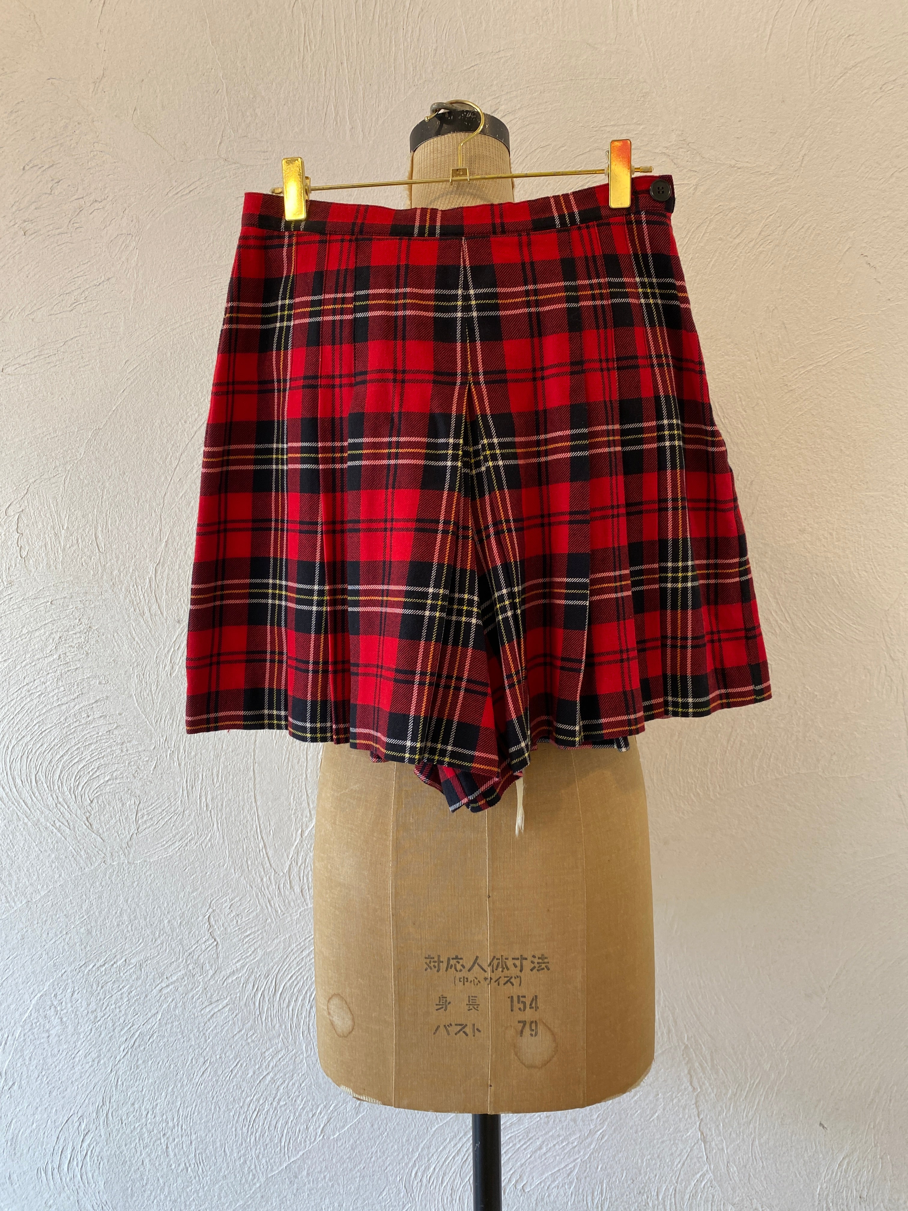 pleats culotte pants