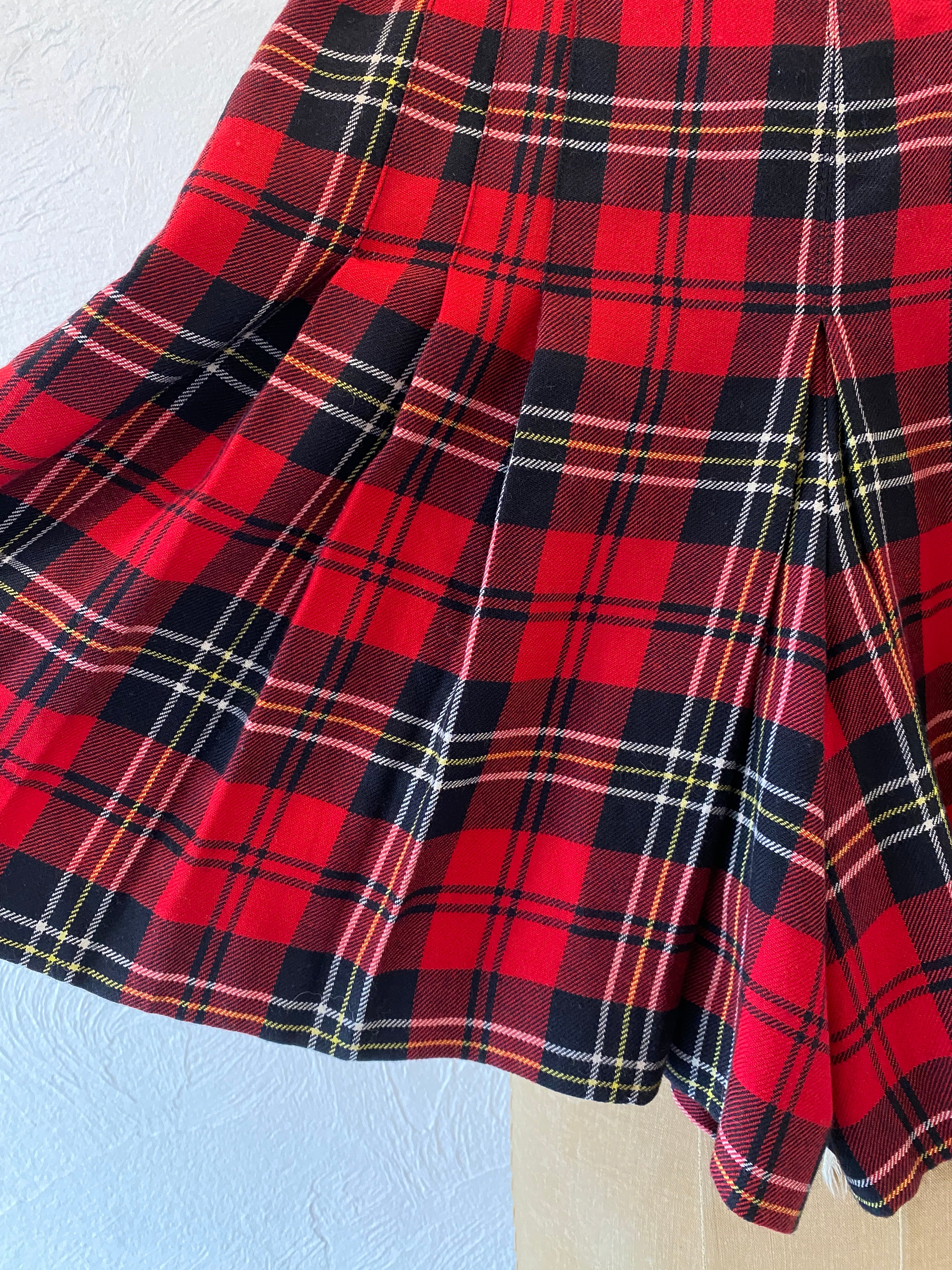 pleats culotte pants