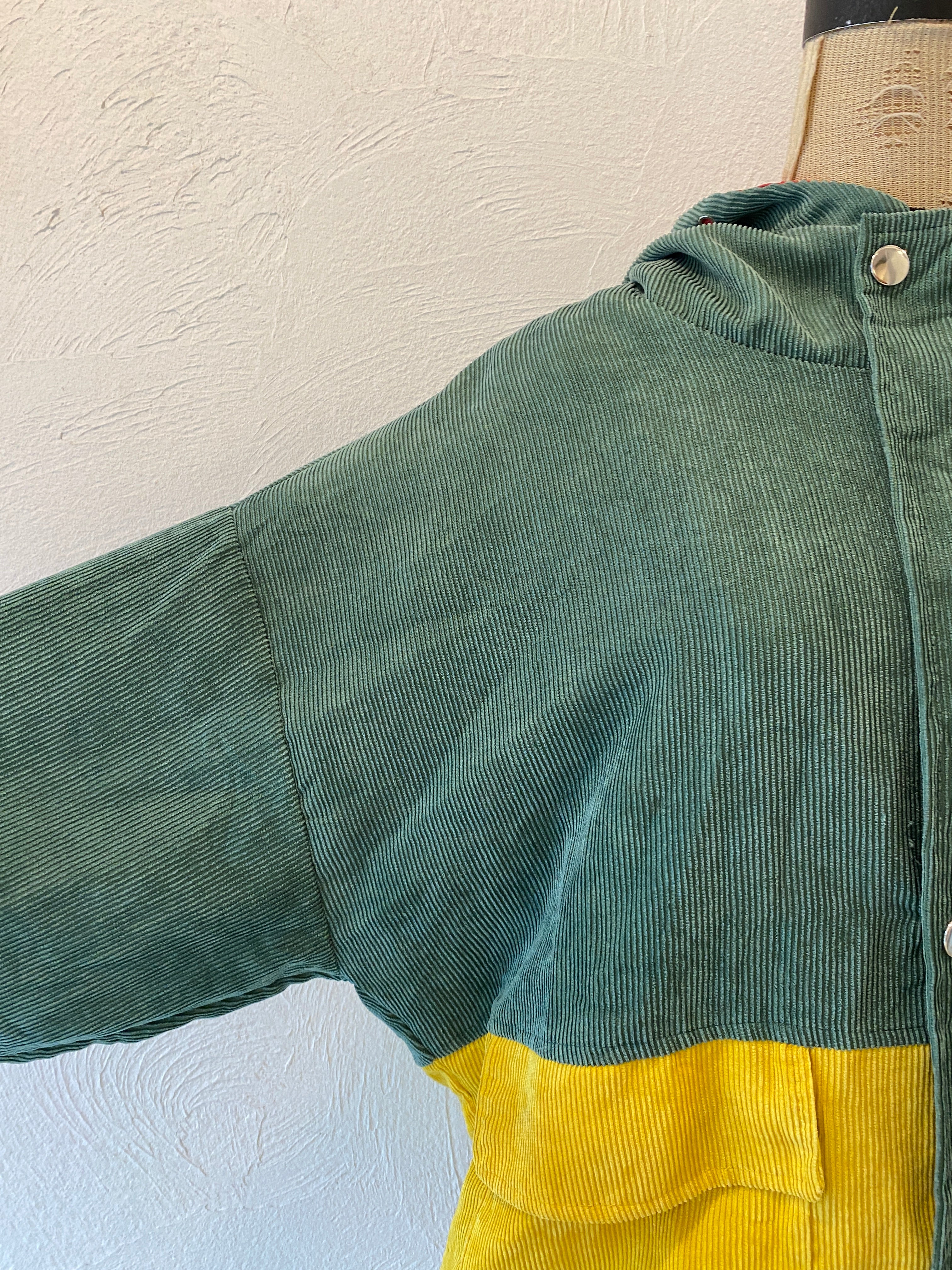 corduroy blouson