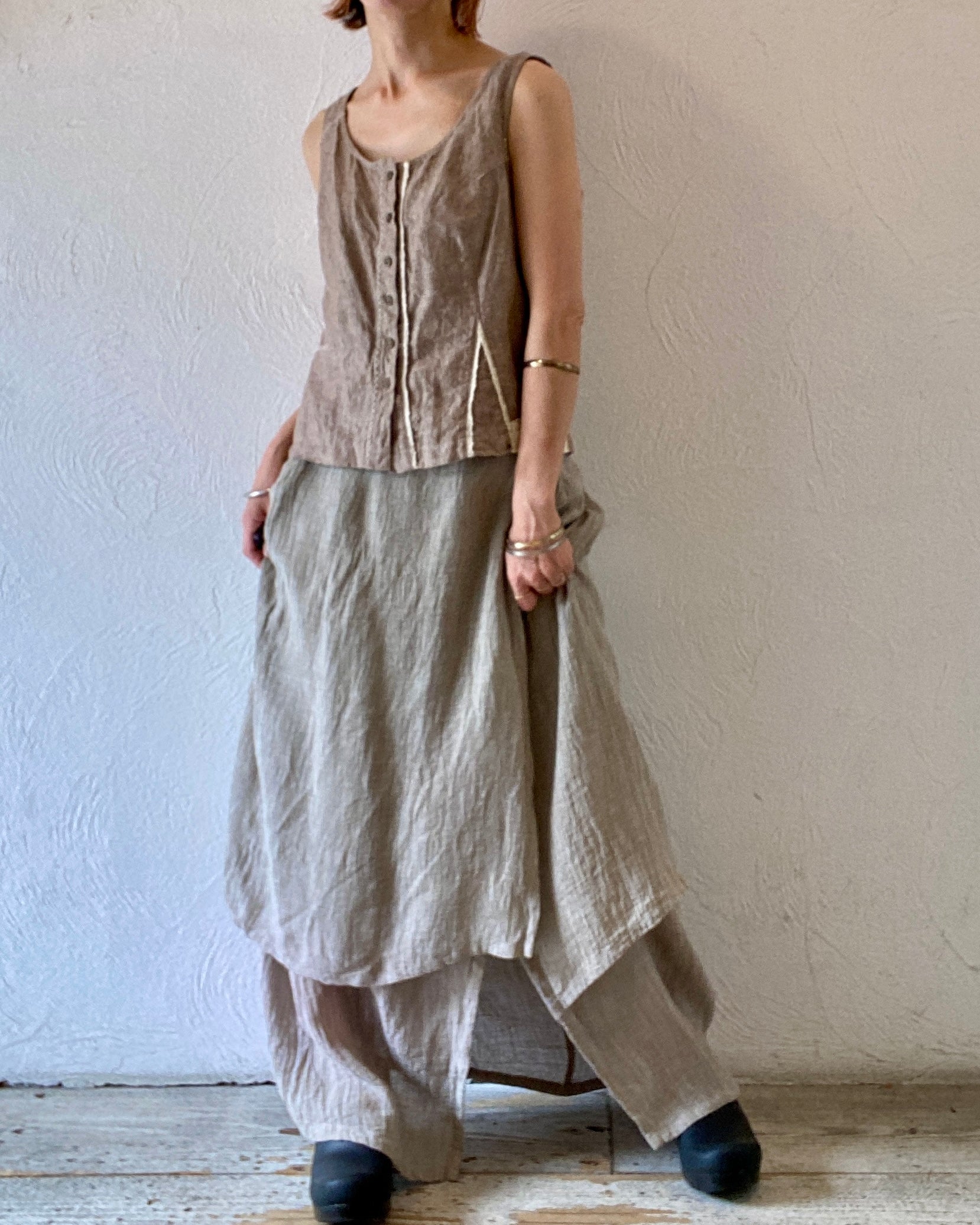 linen&lace tank