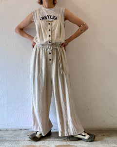 nude salopette