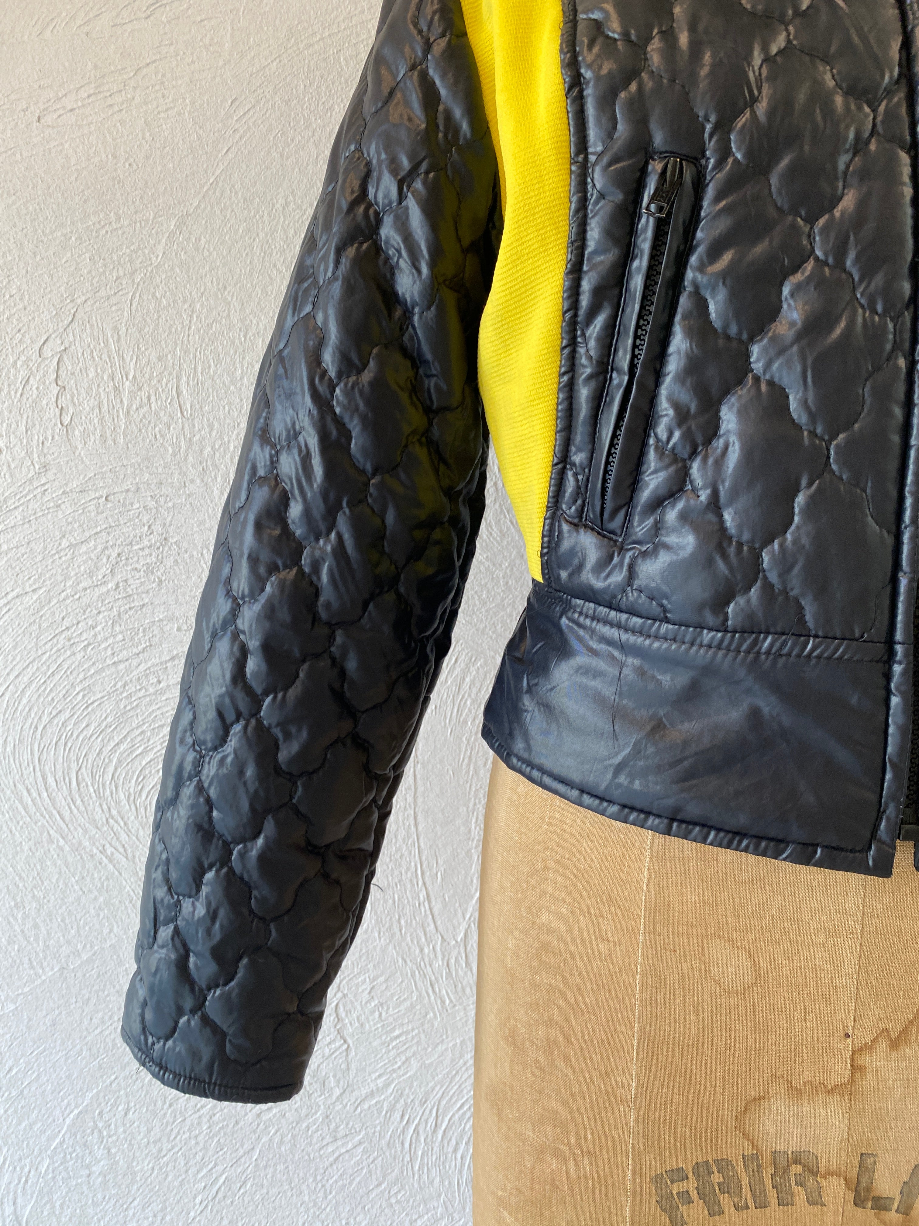 Clover quilting blouson