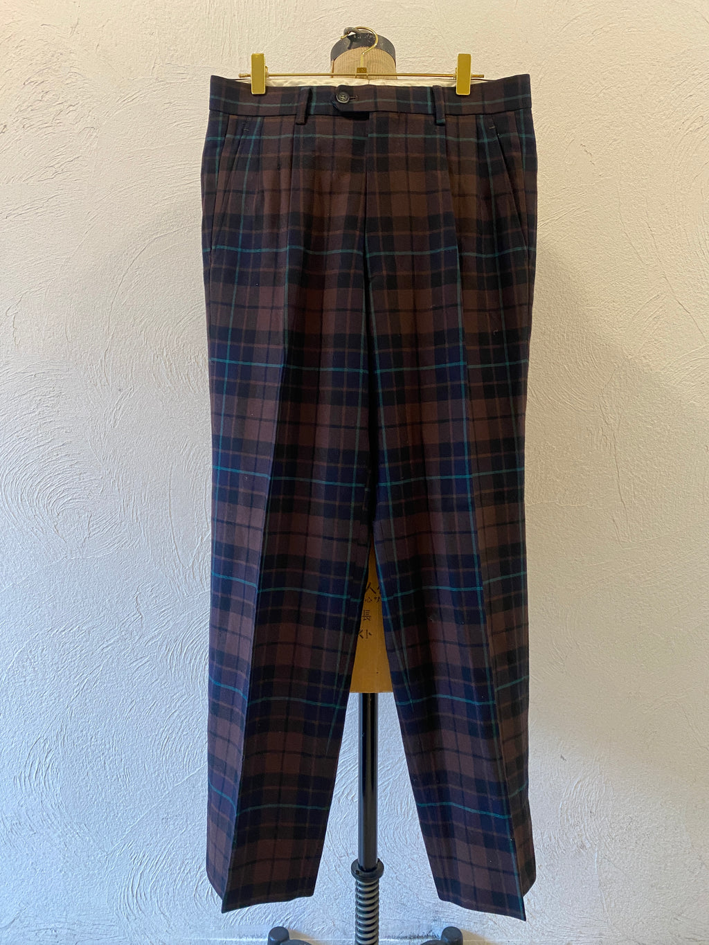 adidas check pants