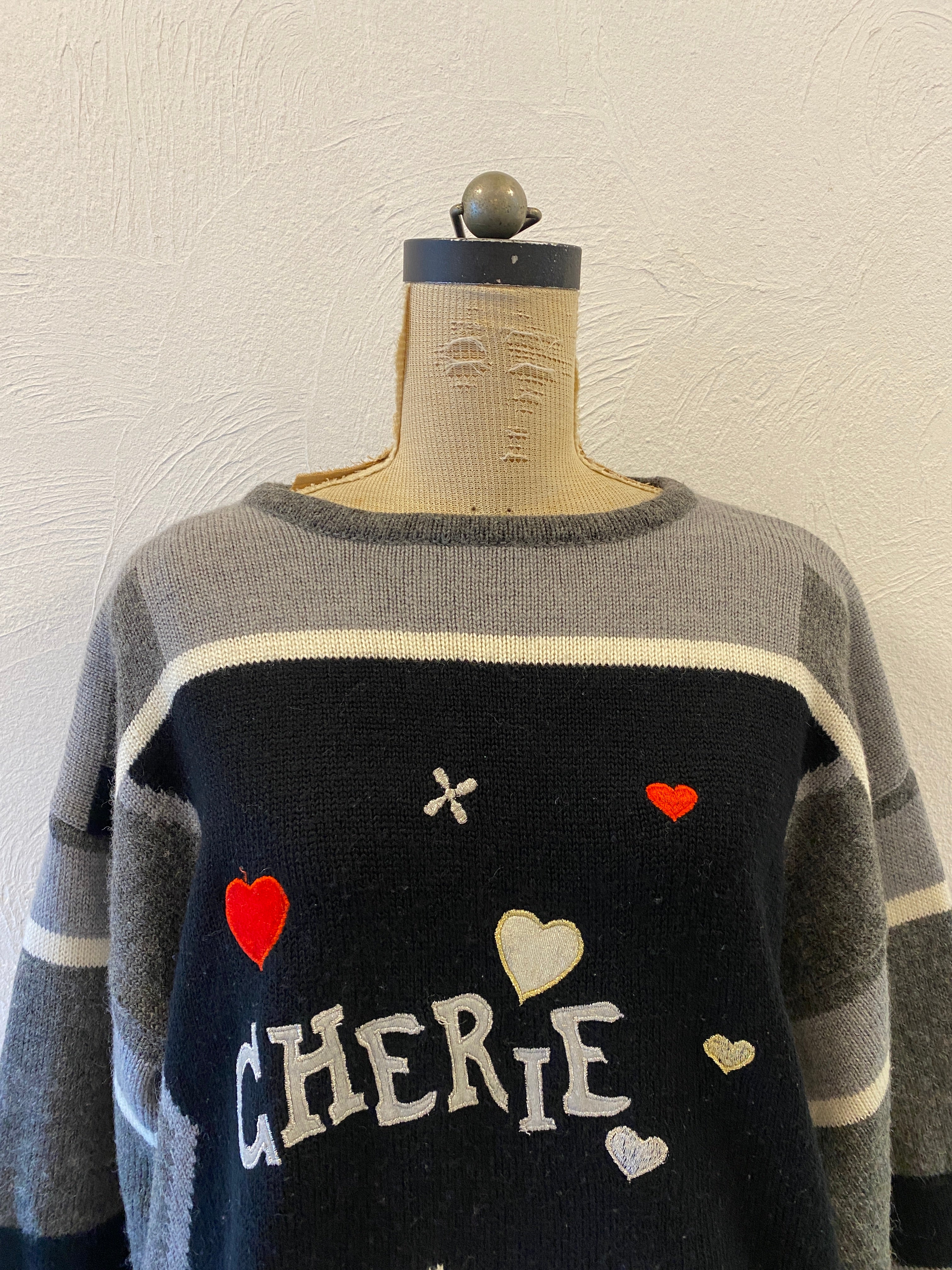 love love cat knit