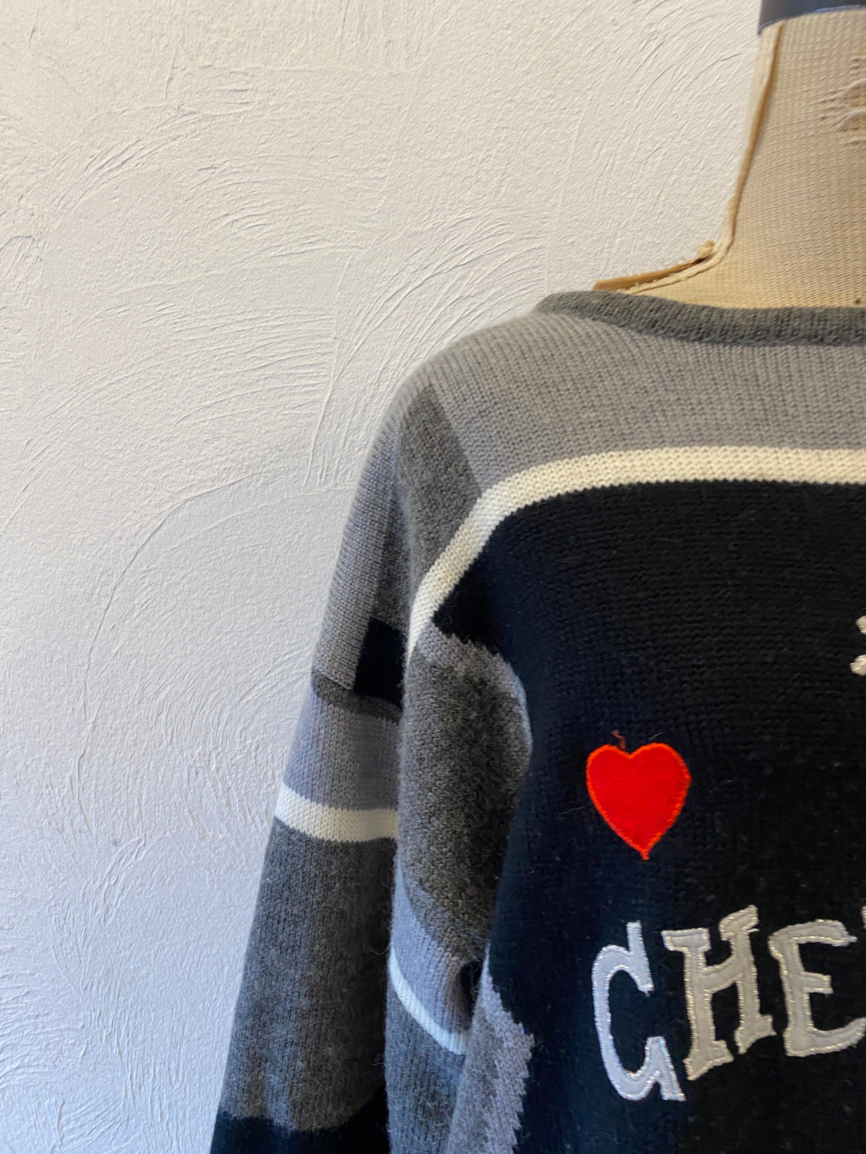love love cat knit
