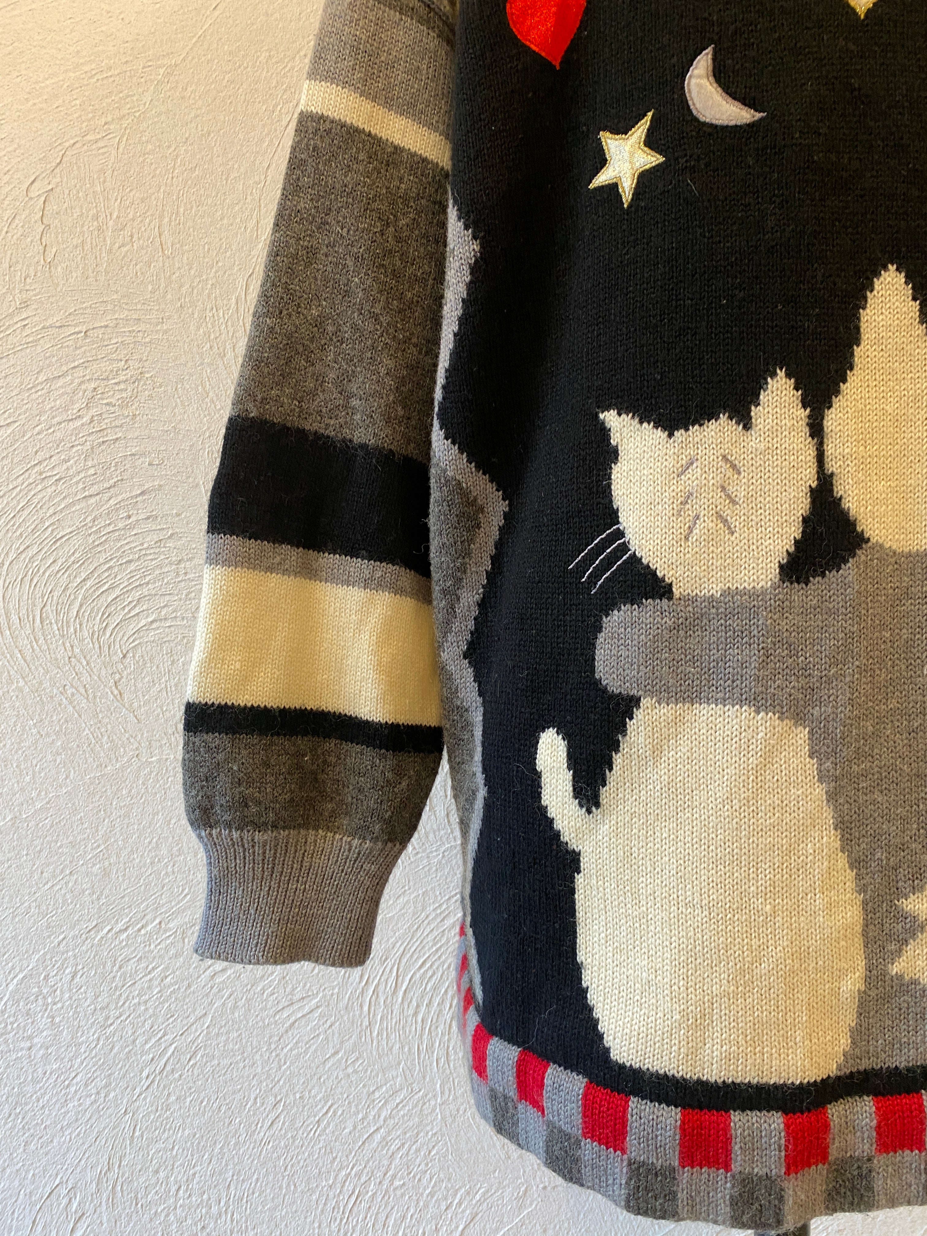 love love cat knit