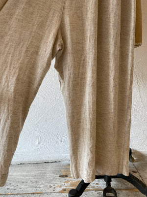 nude salopette