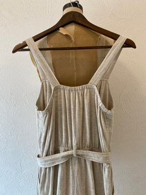 nude salopette