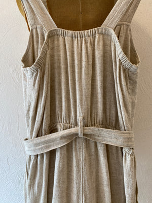 nude salopette