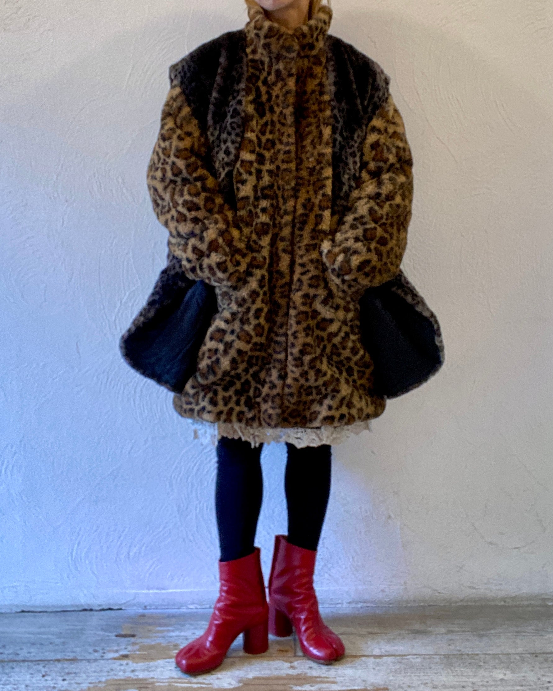 leopard fur coat