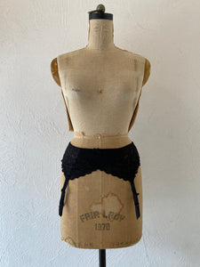 black garter belt
