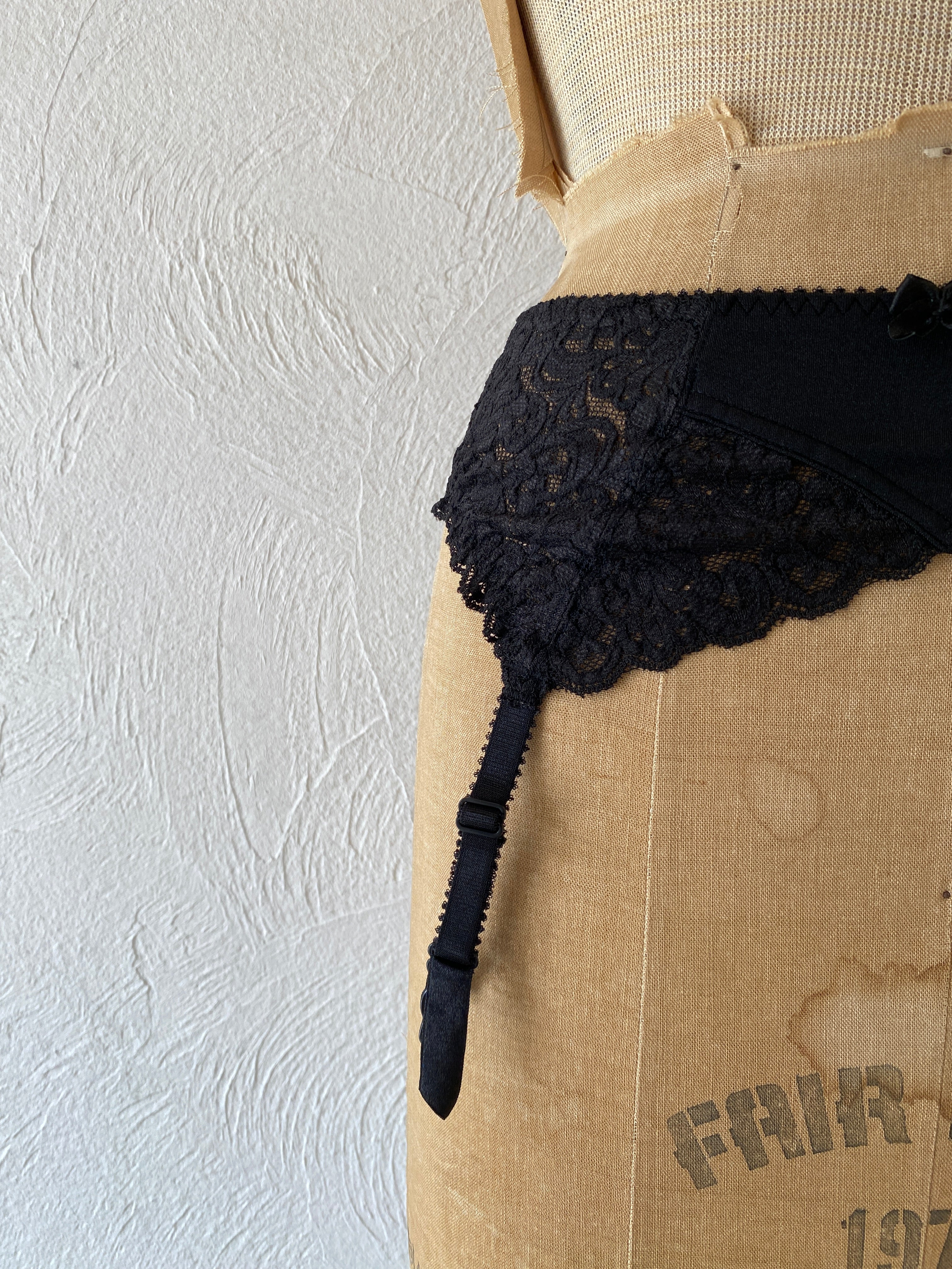 black garter belt