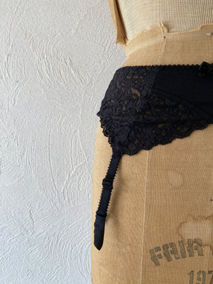 black garter belt