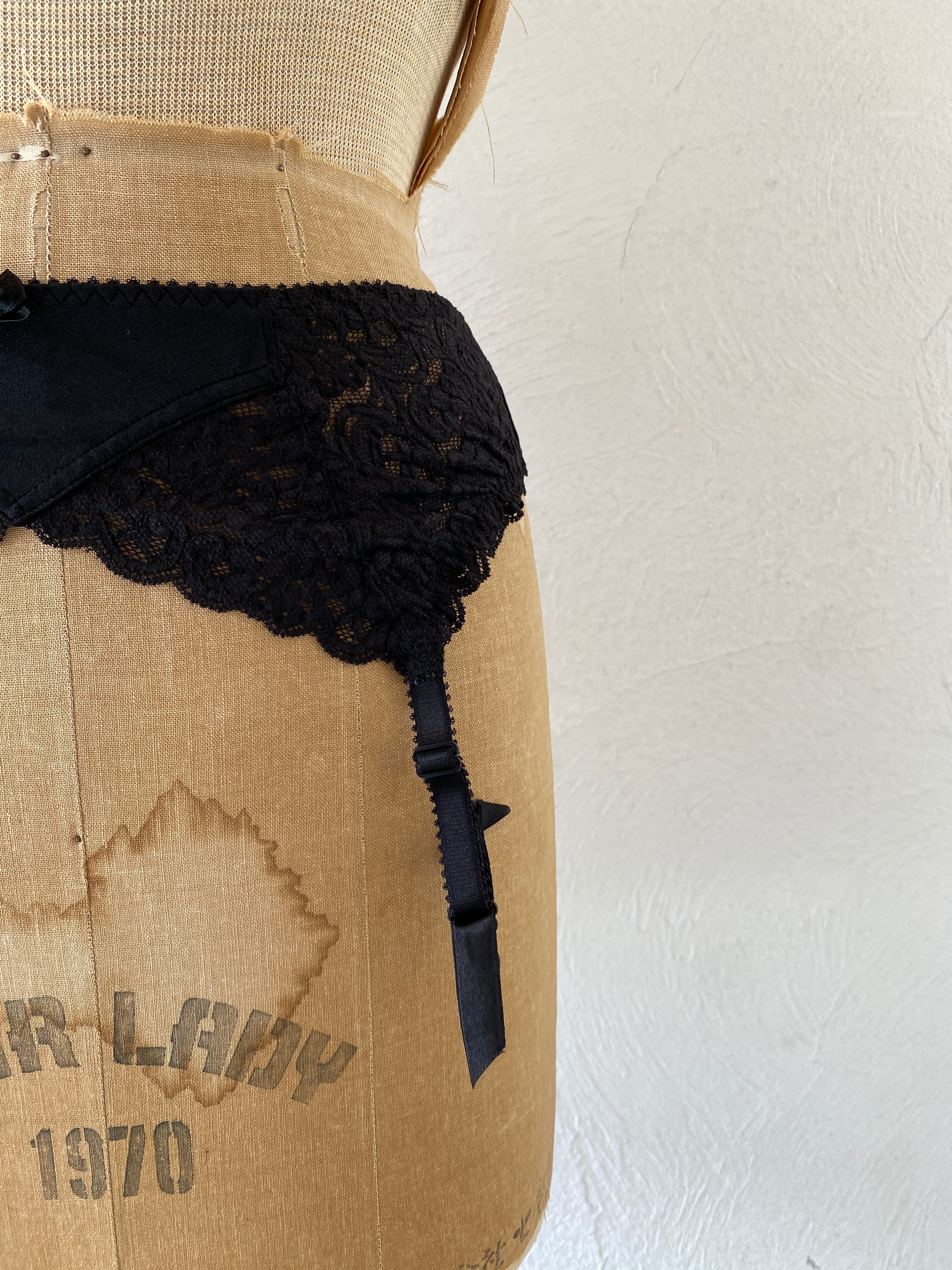 black garter belt