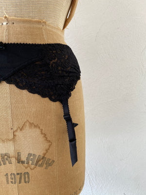 black garter belt