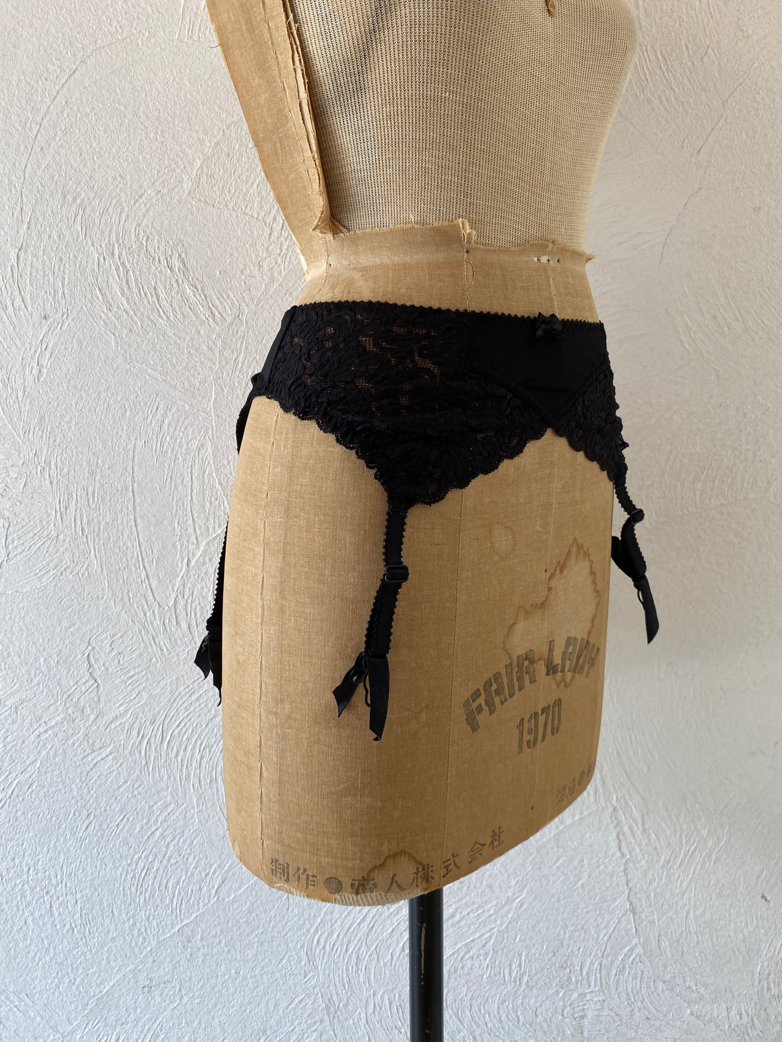 black garter belt