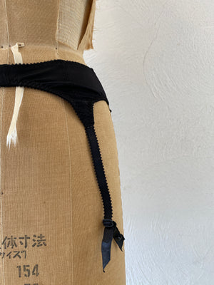 black garter belt