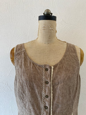 linen&lace tank