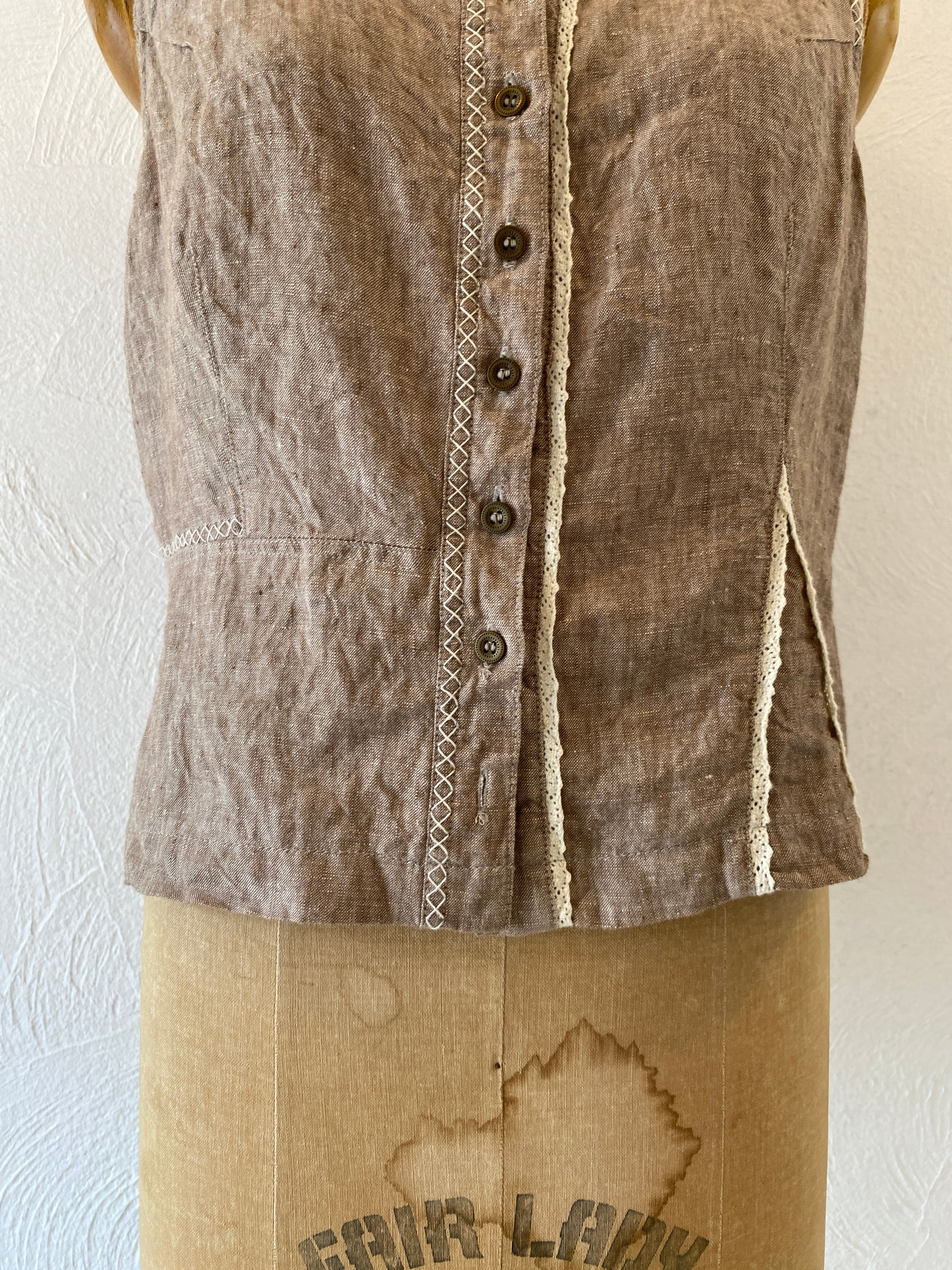 linen&lace tank