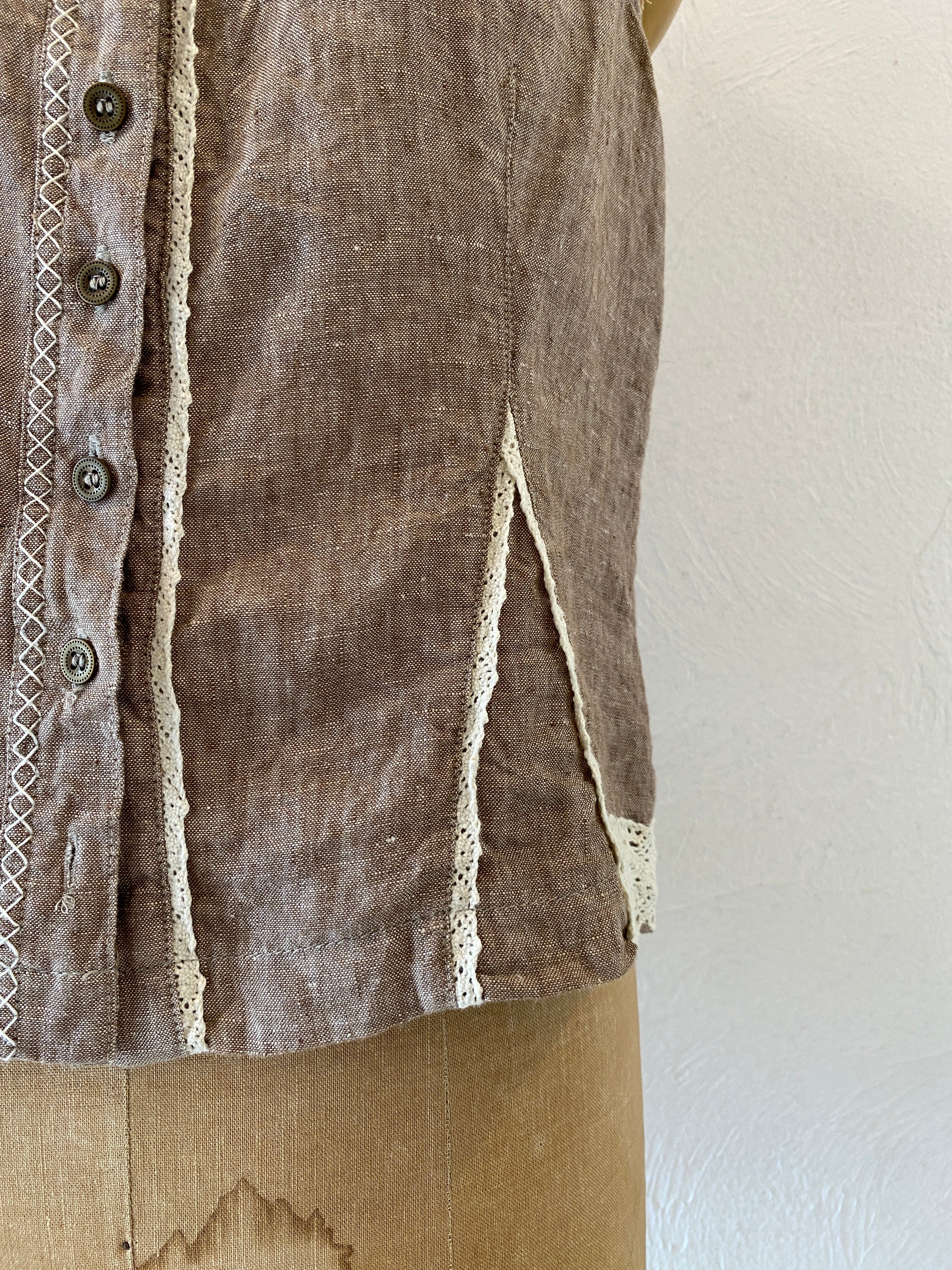 linen&lace tank