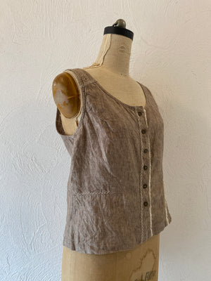 linen&lace tank