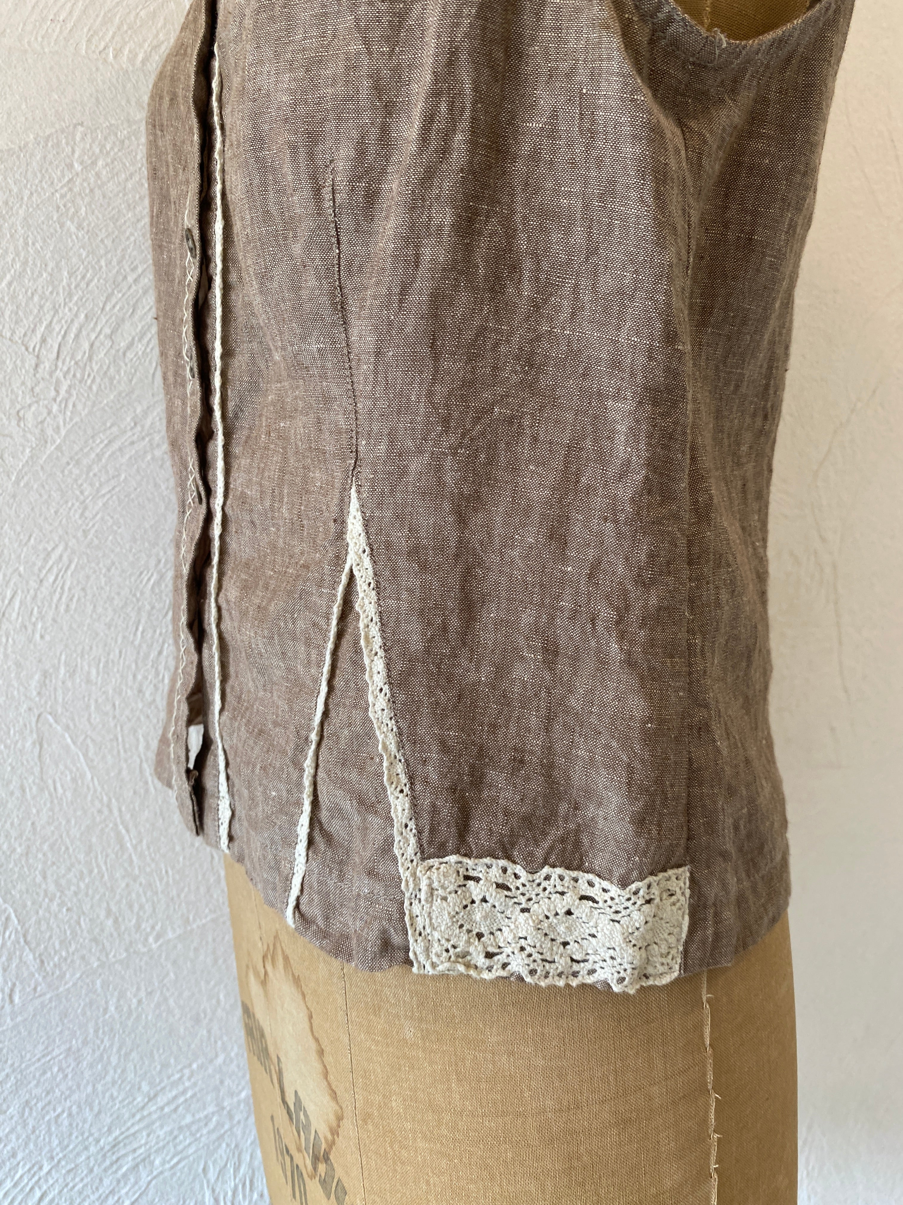 linen&lace tank