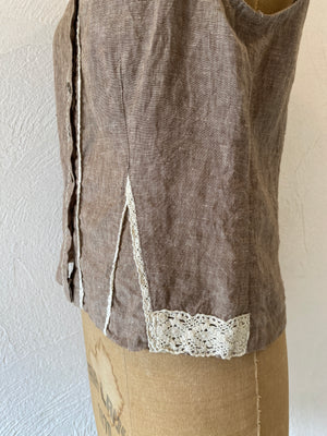 linen&lace tank