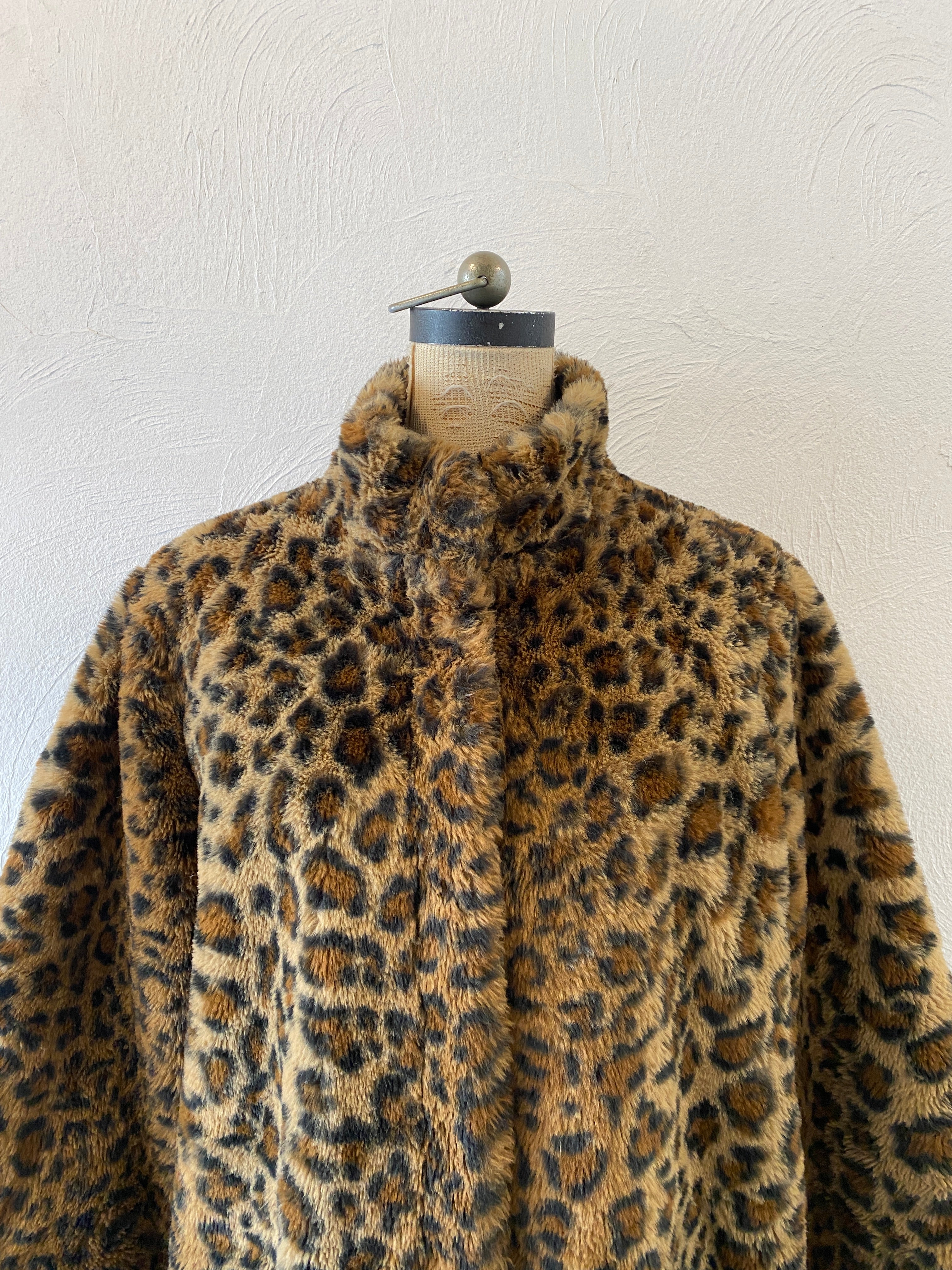 leopard fur coat