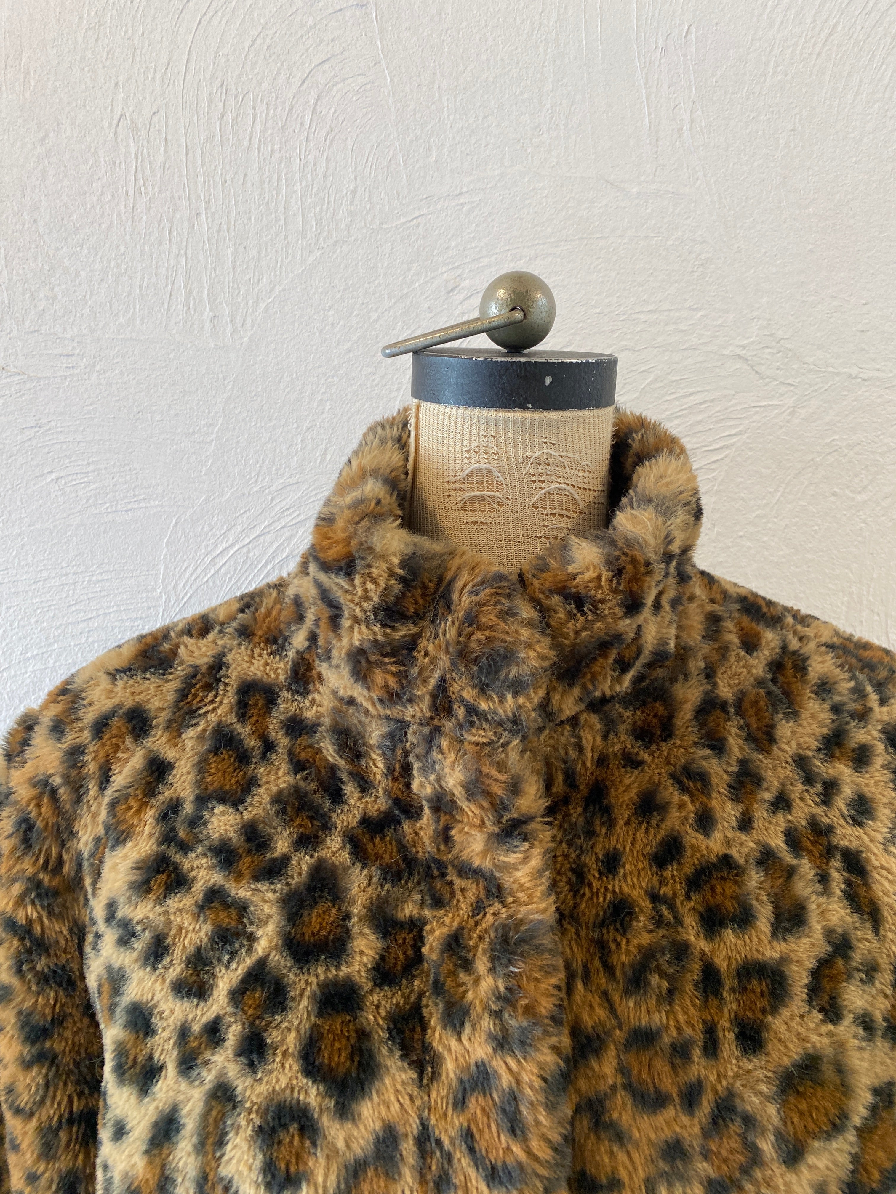 leopard fur coat