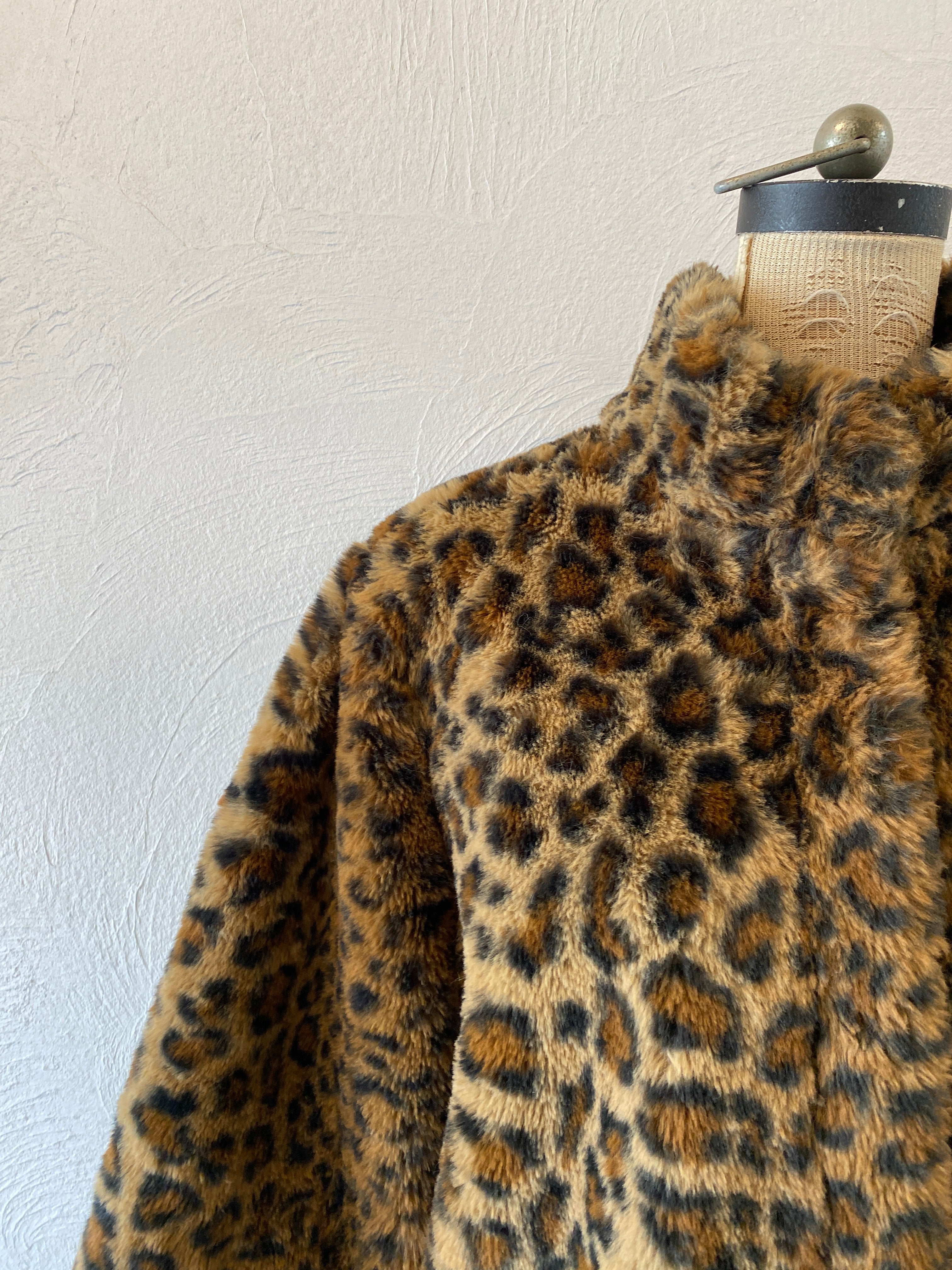 leopard fur coat