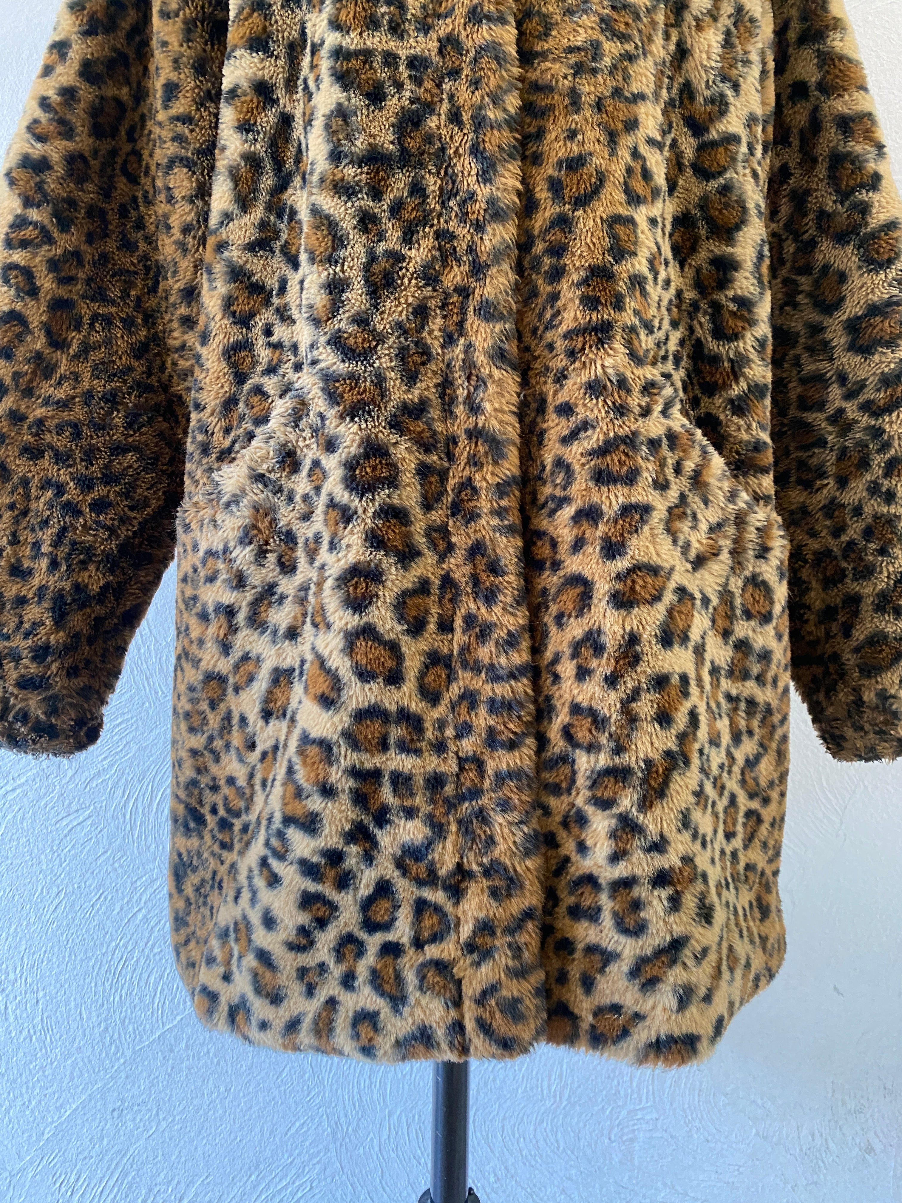 leopard fur coat