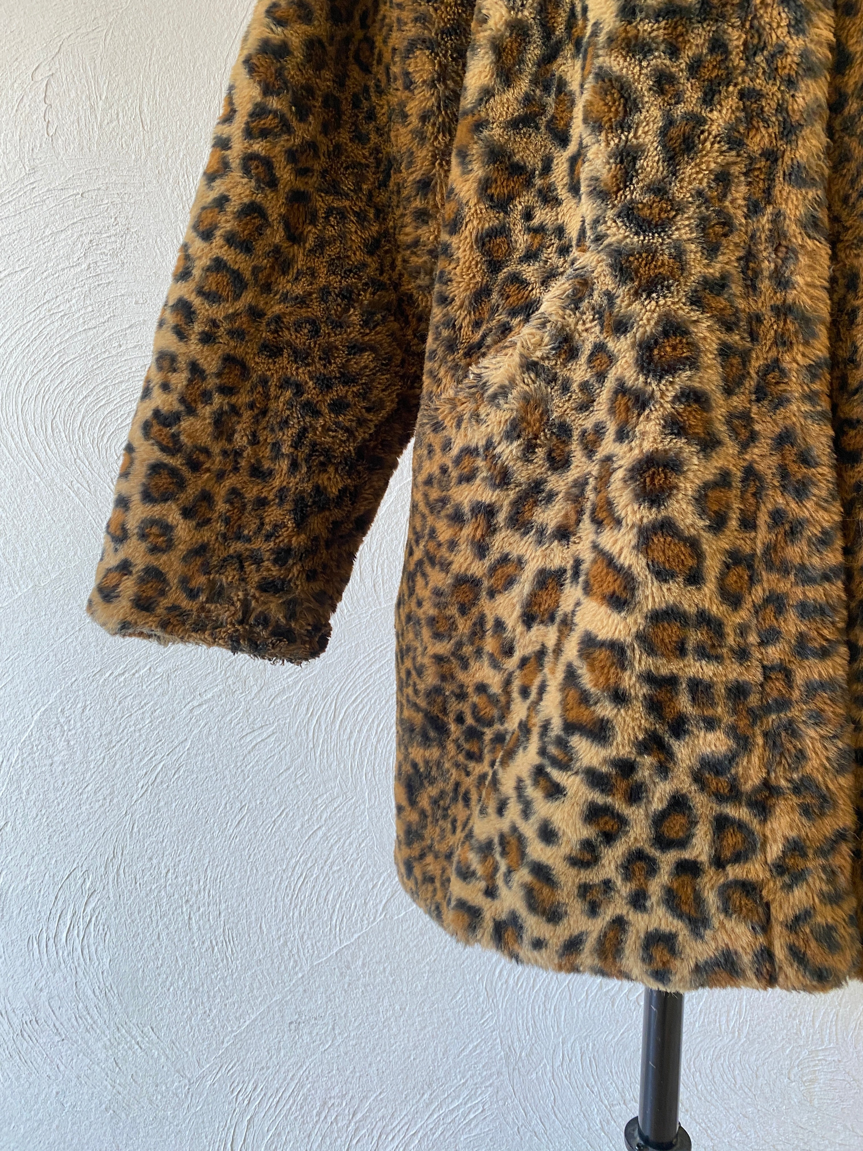 leopard fur coat