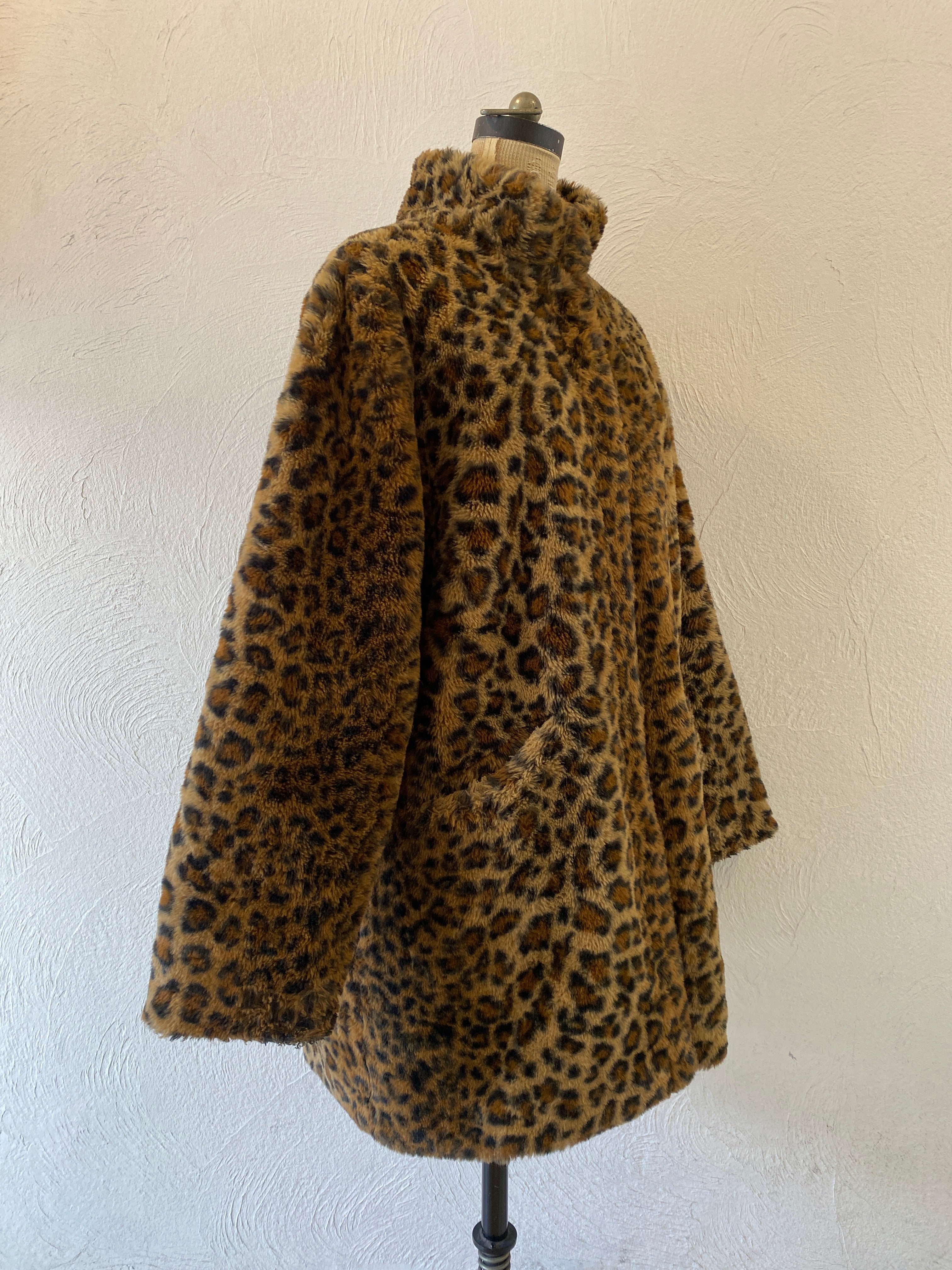leopard fur coat