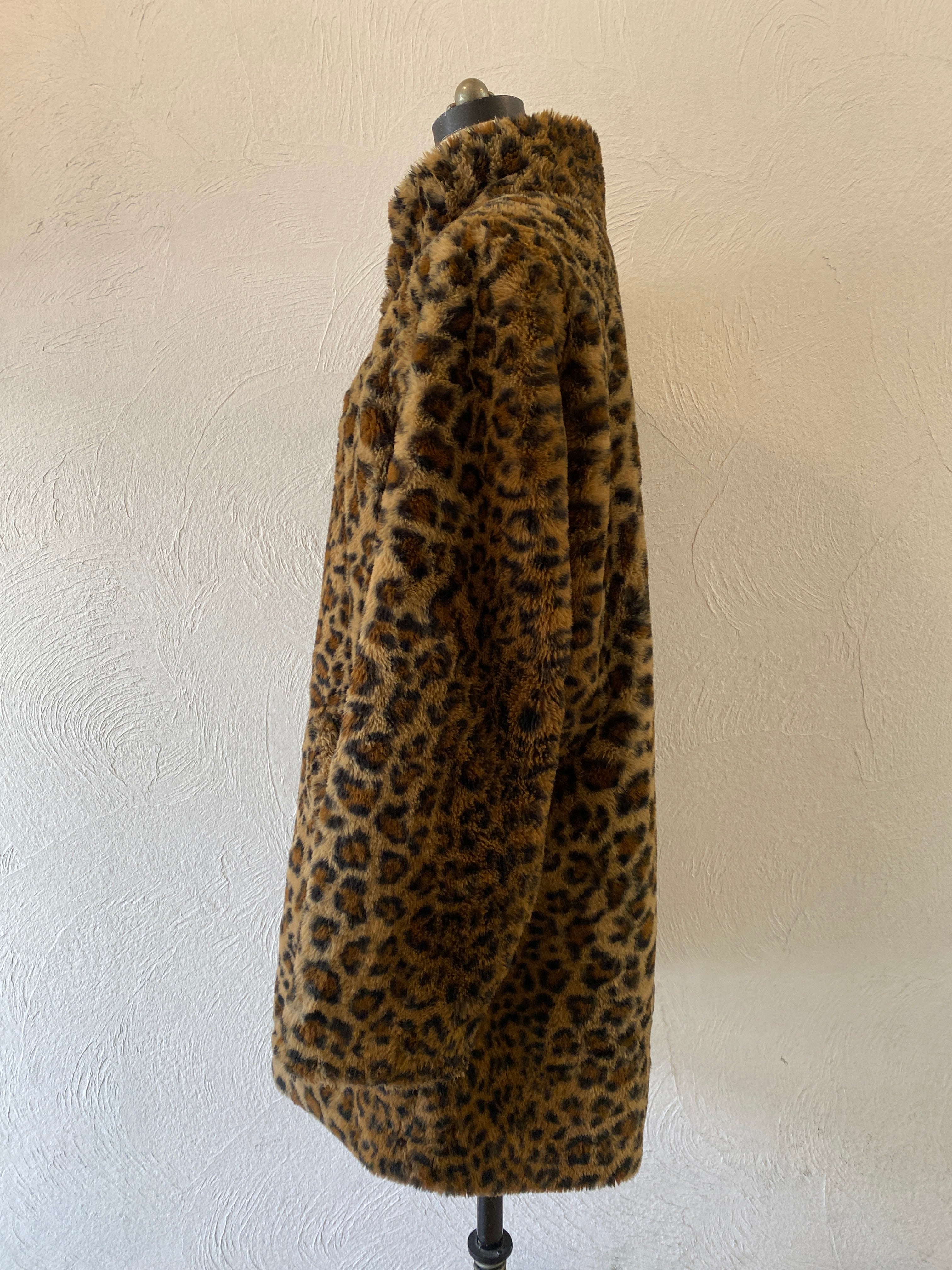 leopard fur coat
