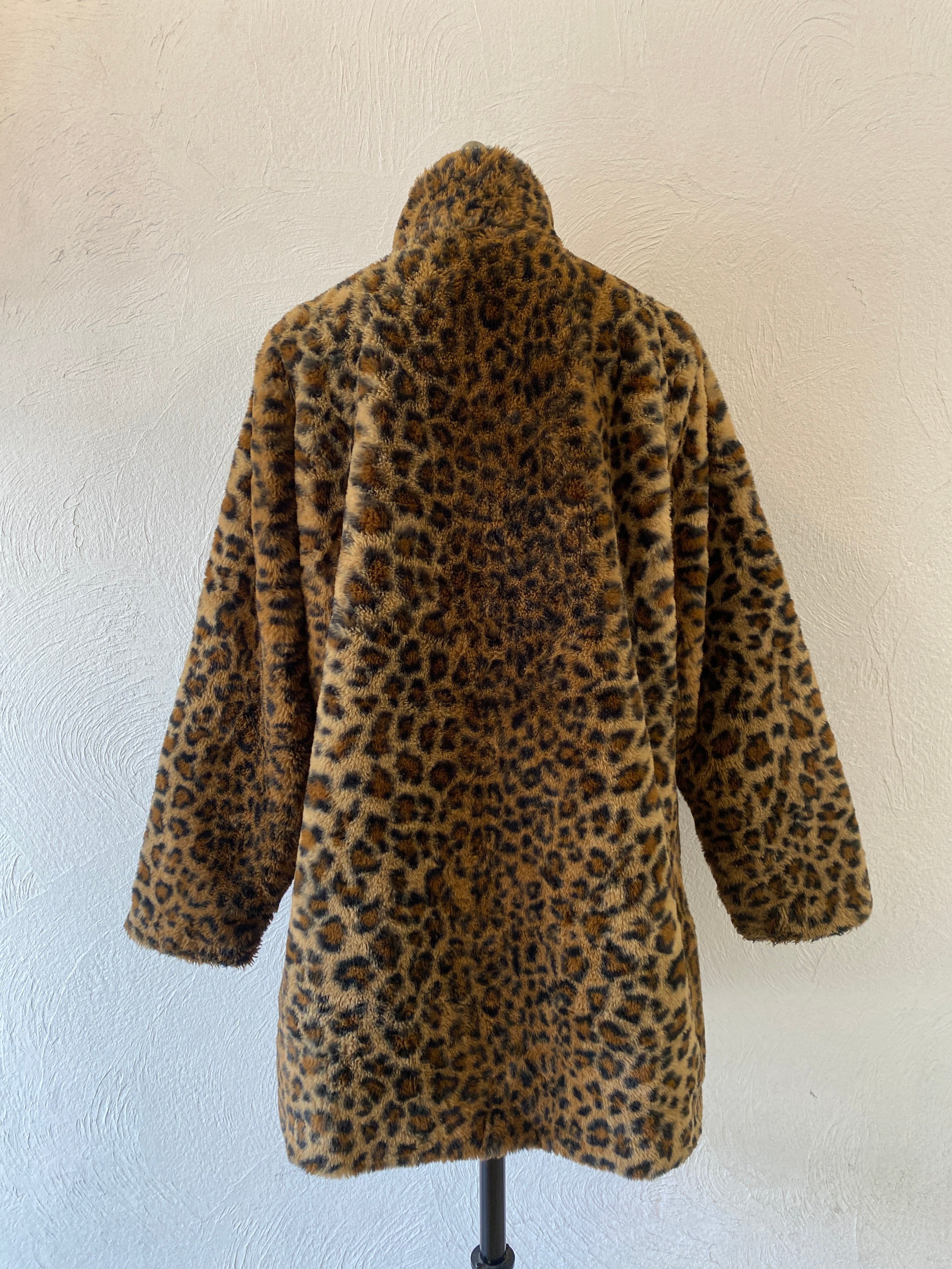 leopard fur coat
