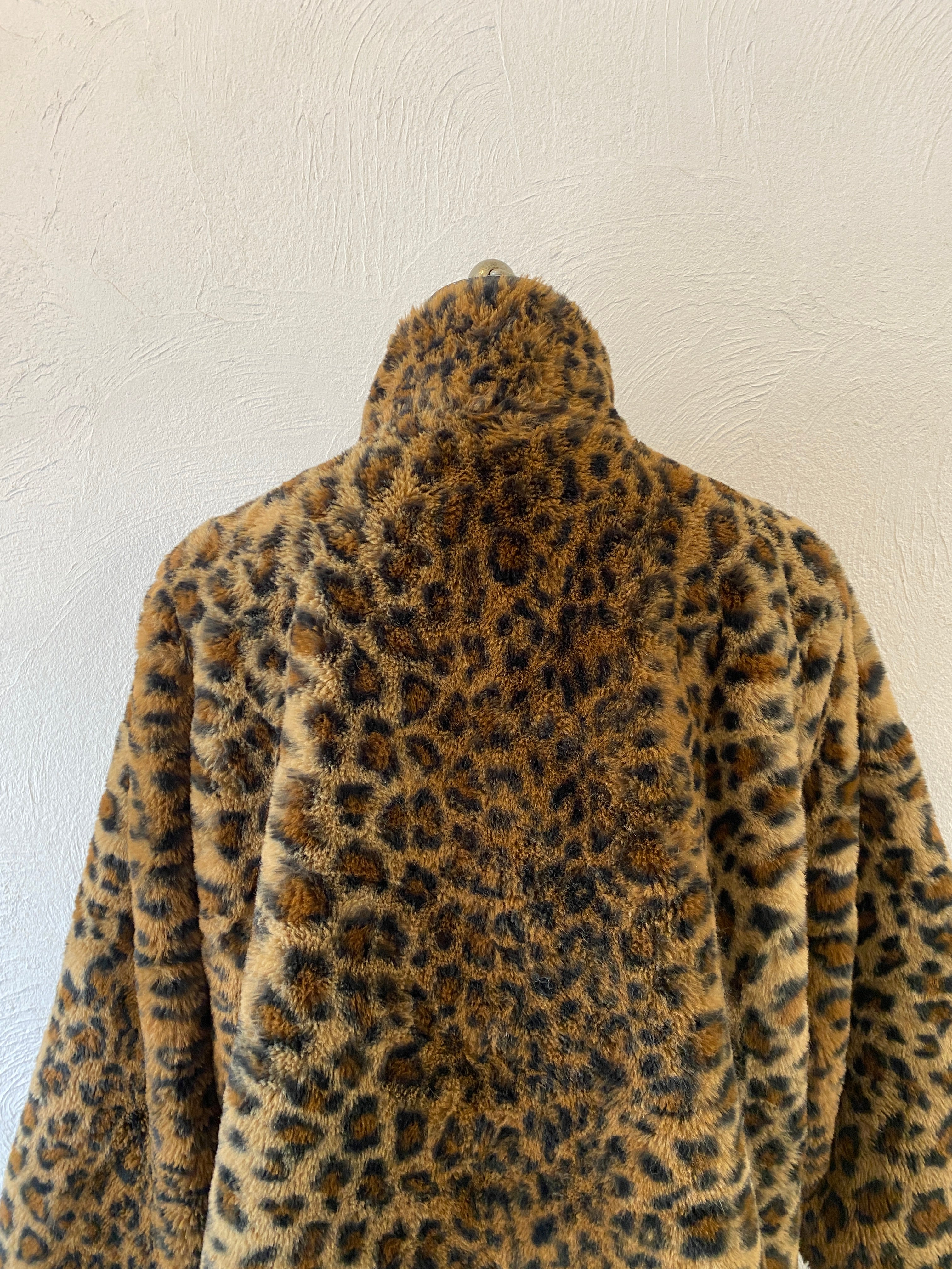 leopard fur coat