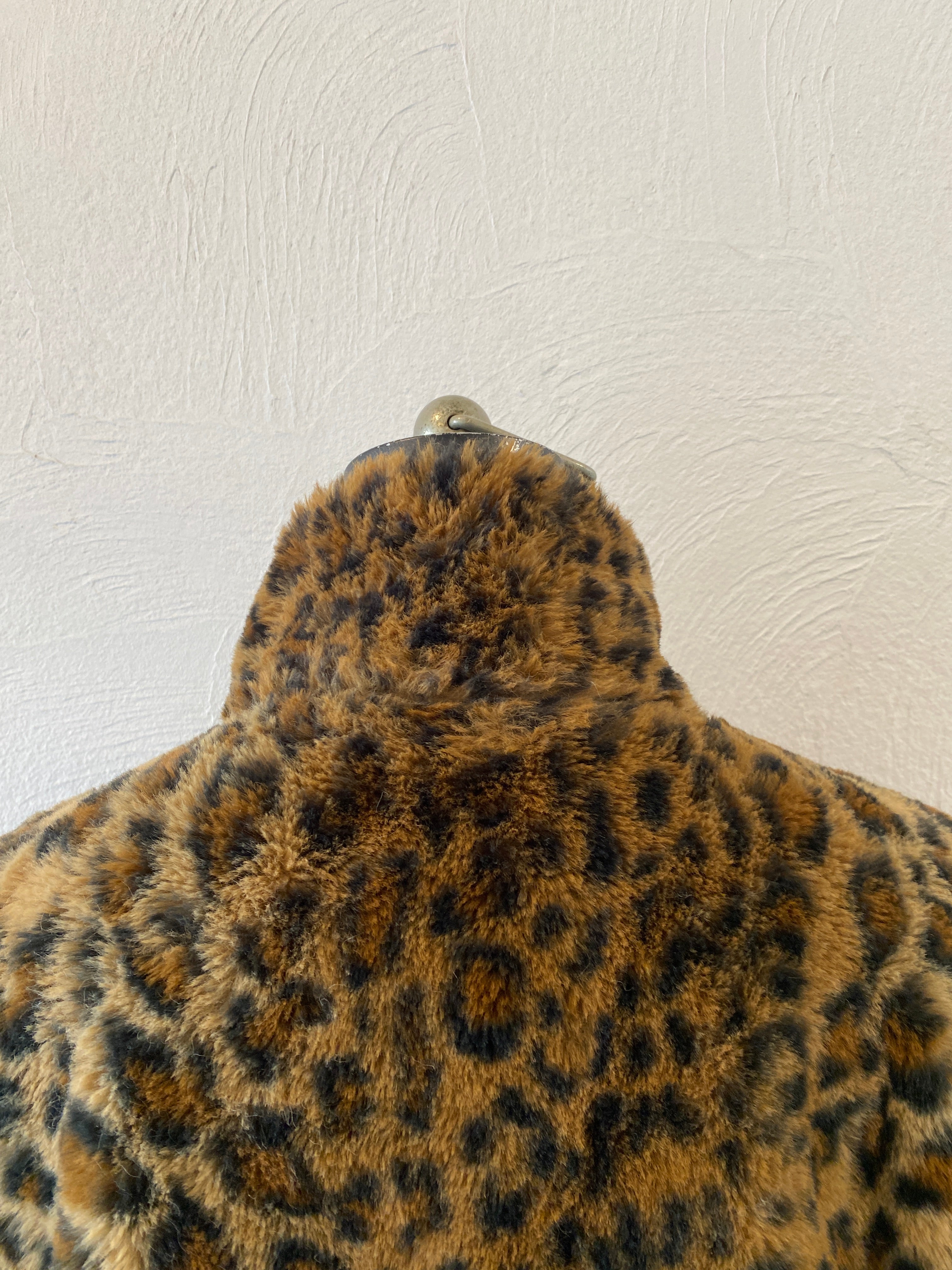 leopard fur coat