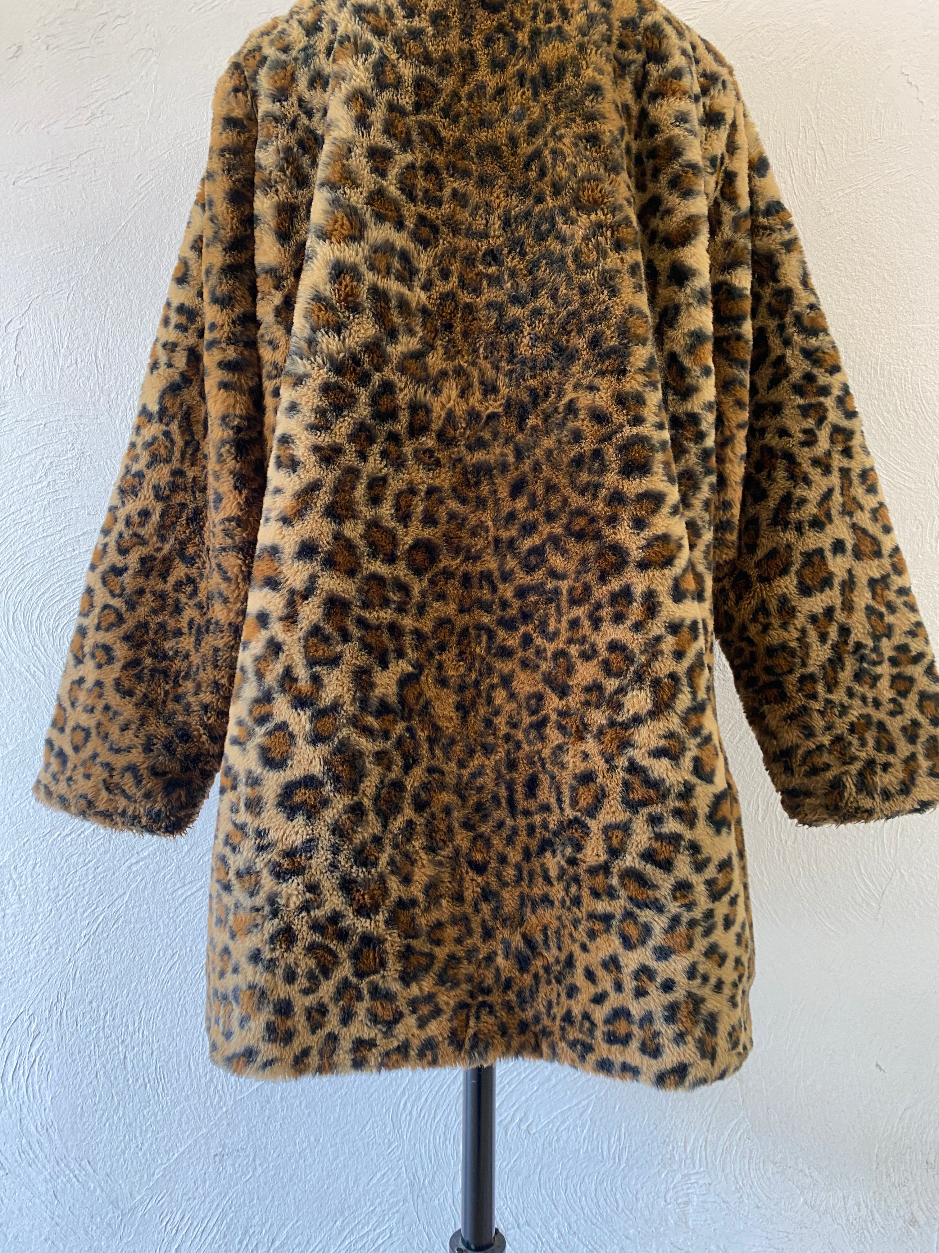 leopard fur coat