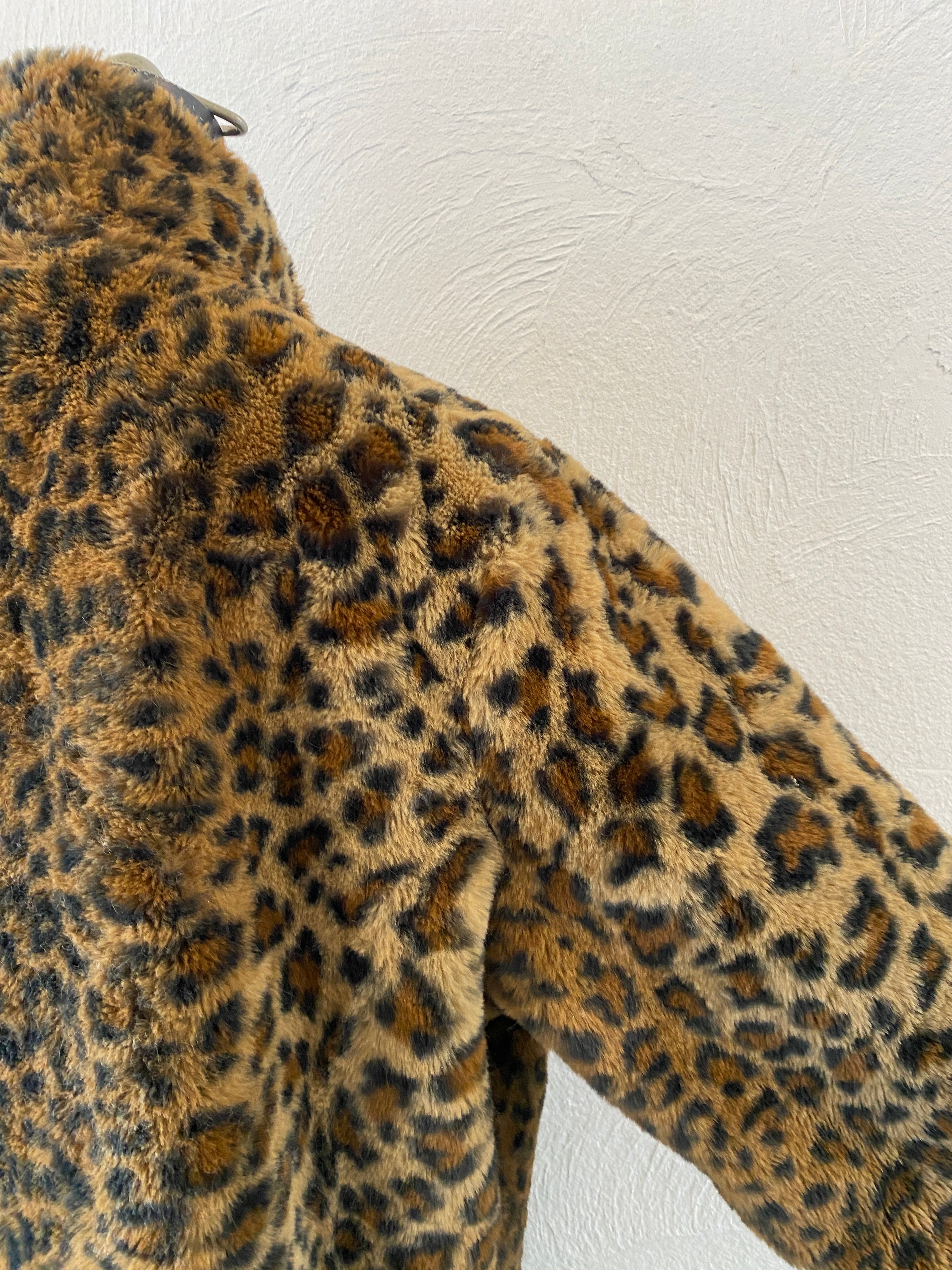 leopard fur coat