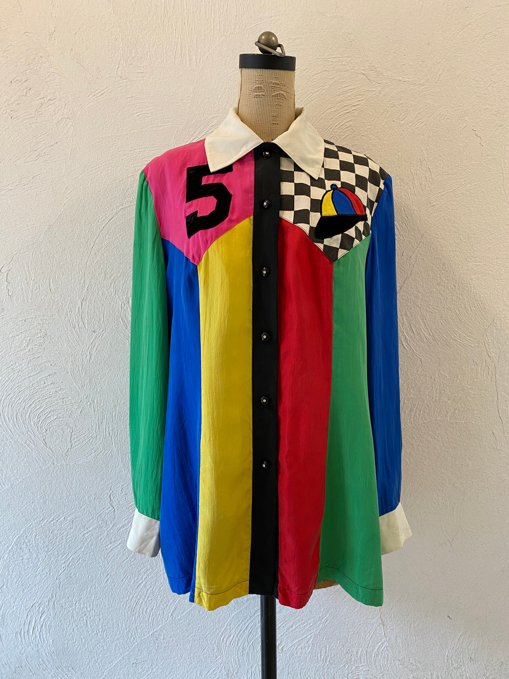 switching silk shirts