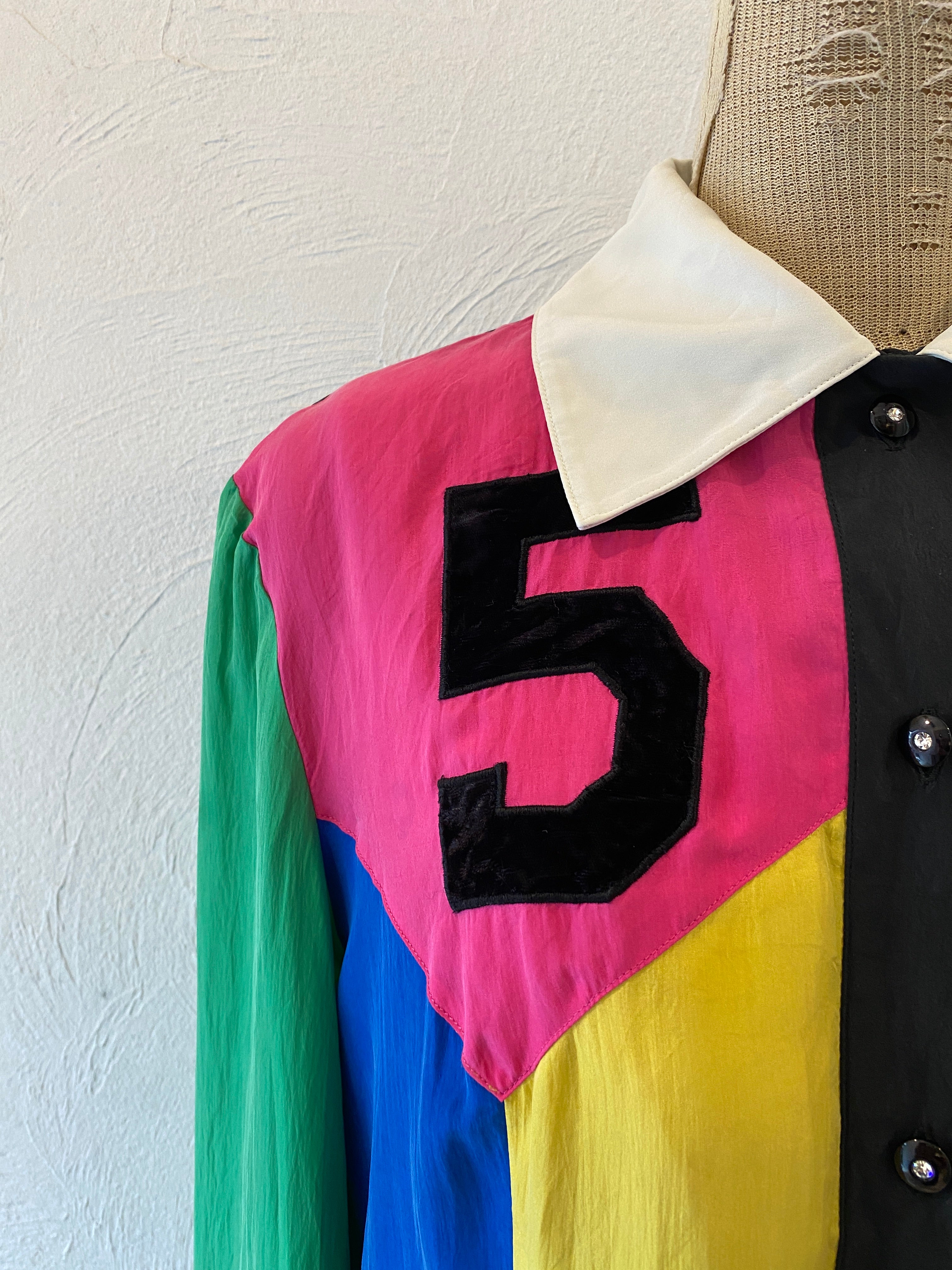 switching silk shirts