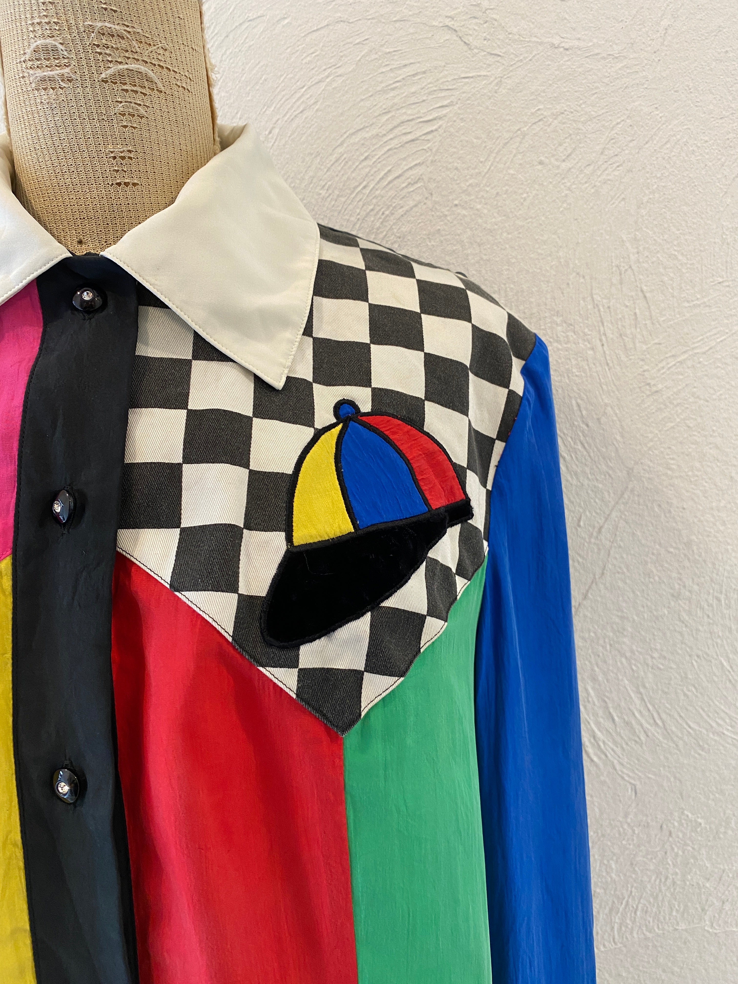 switching silk shirts