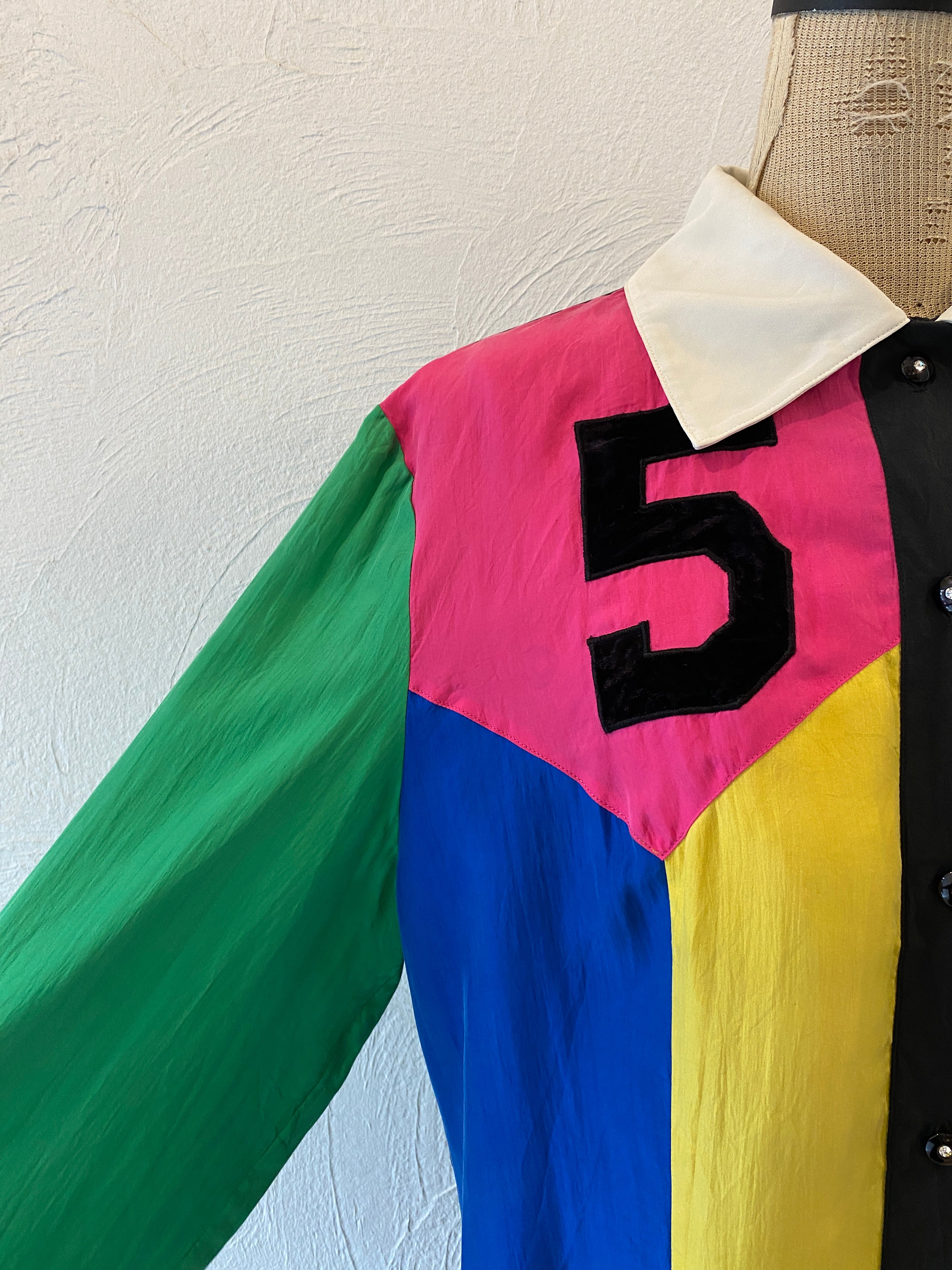 switching silk shirts