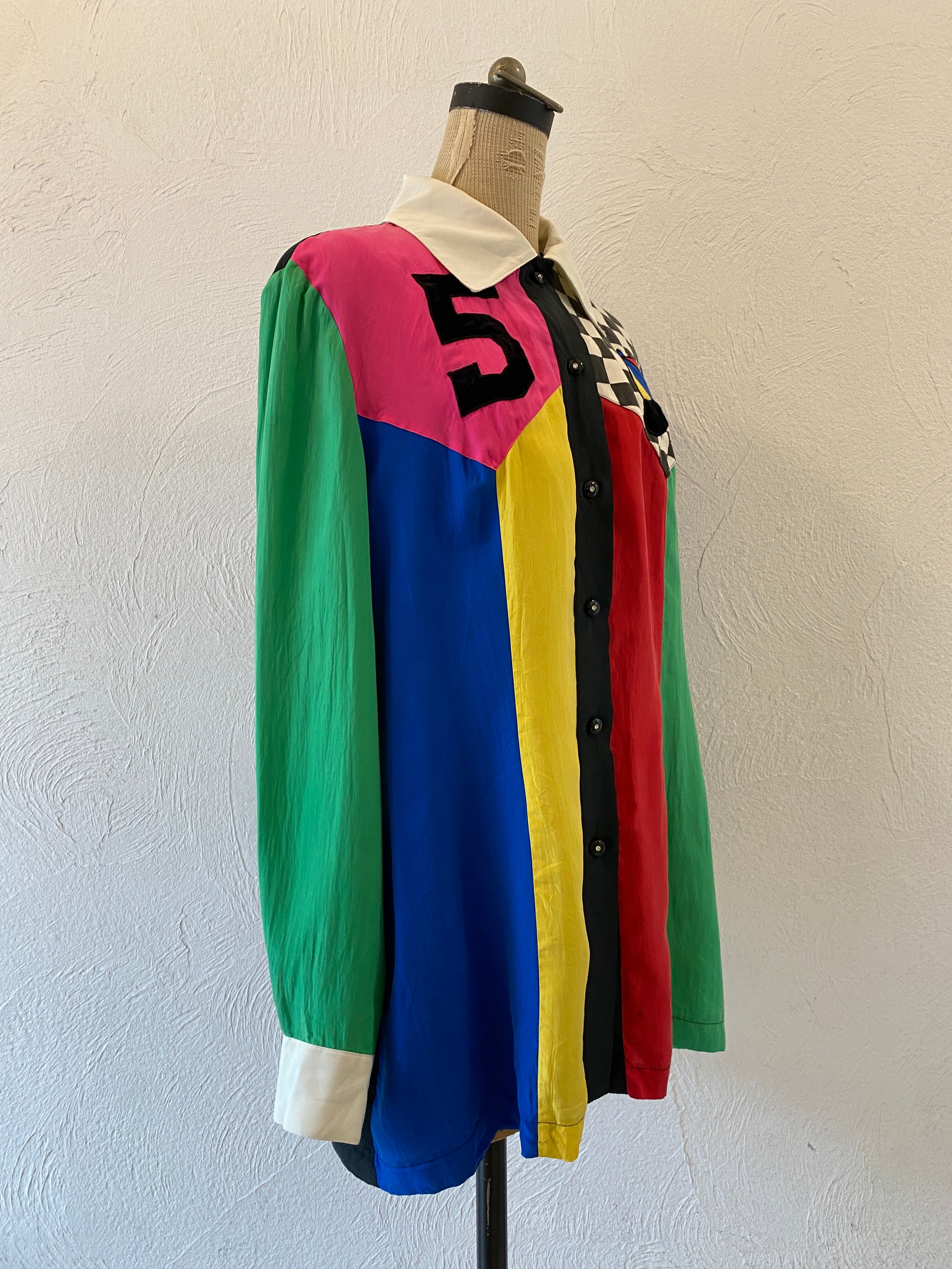 switching silk shirts