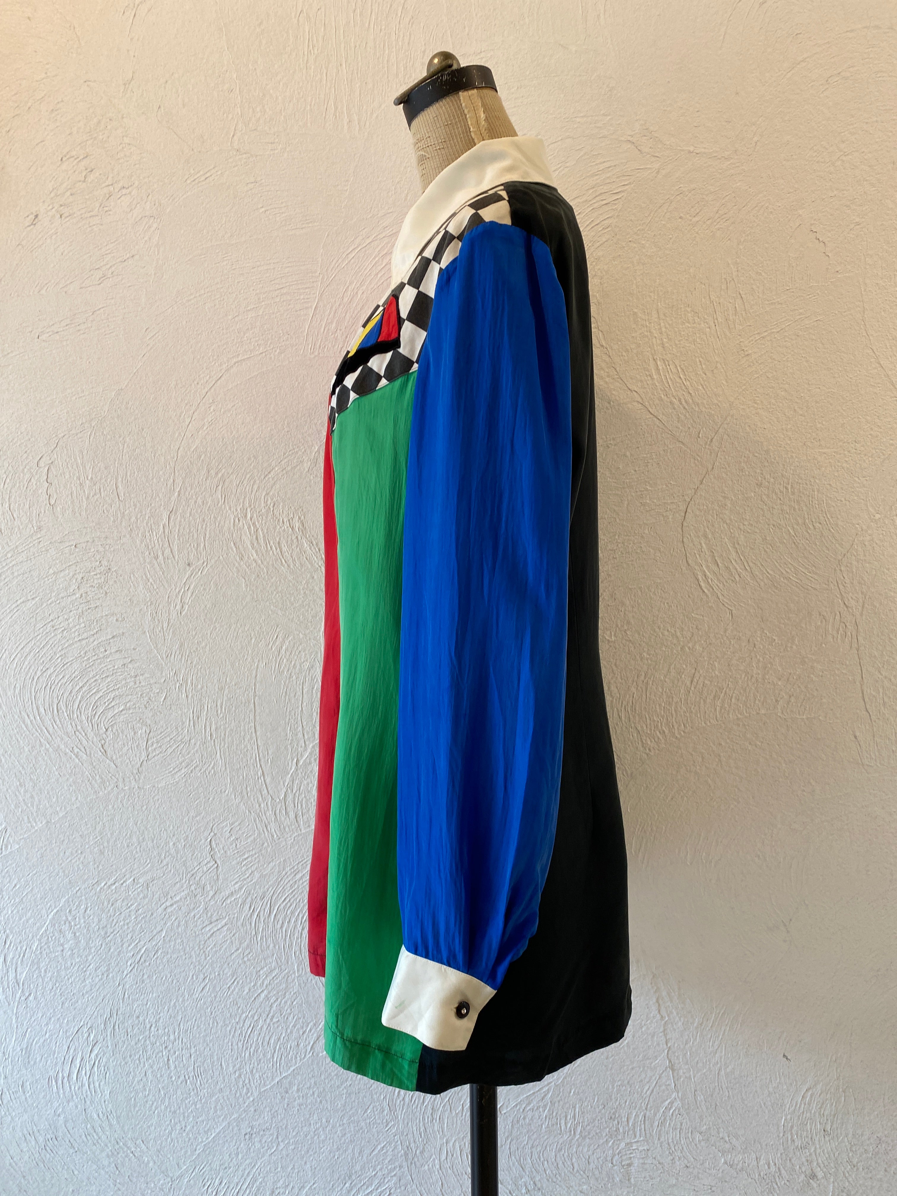 switching silk shirts