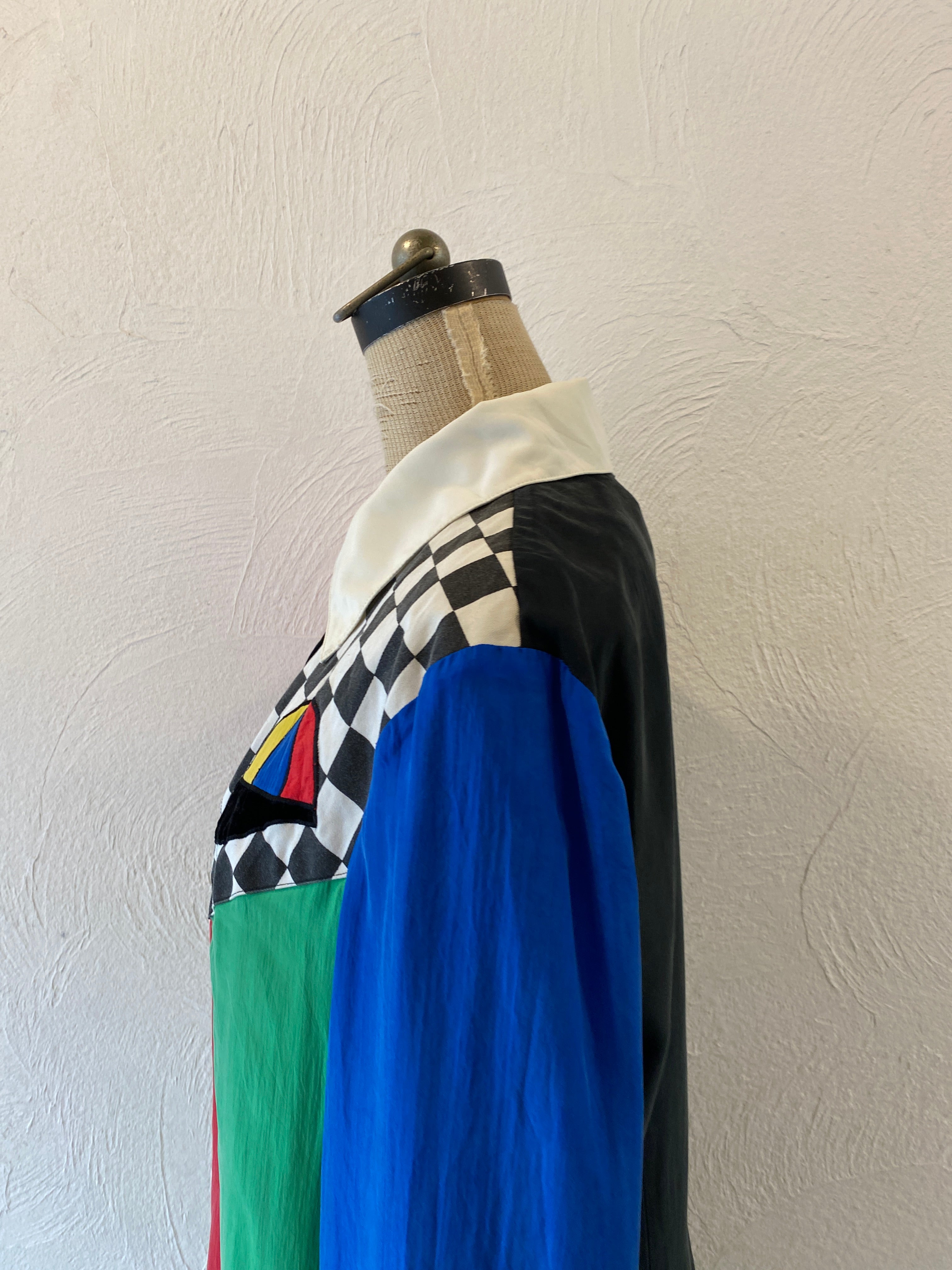 switching silk shirts